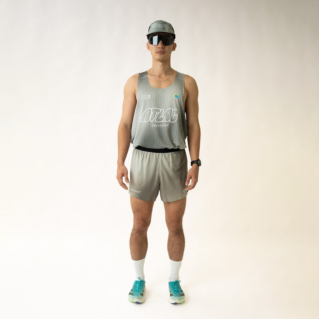 Aeria Ultra 4" Shorts Gradient Olive