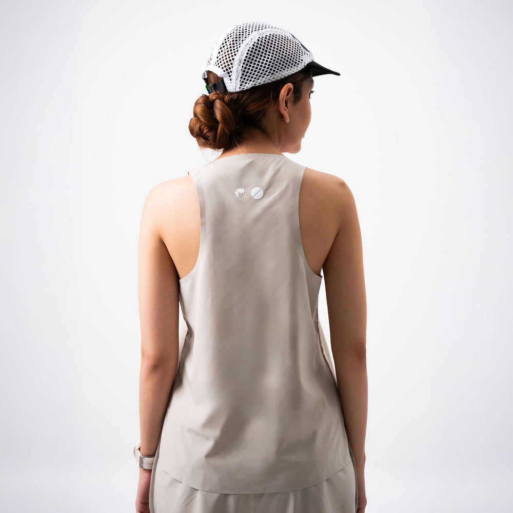 ENDLESS Aeria Fortis WMNS Race Tank V2 - Beige