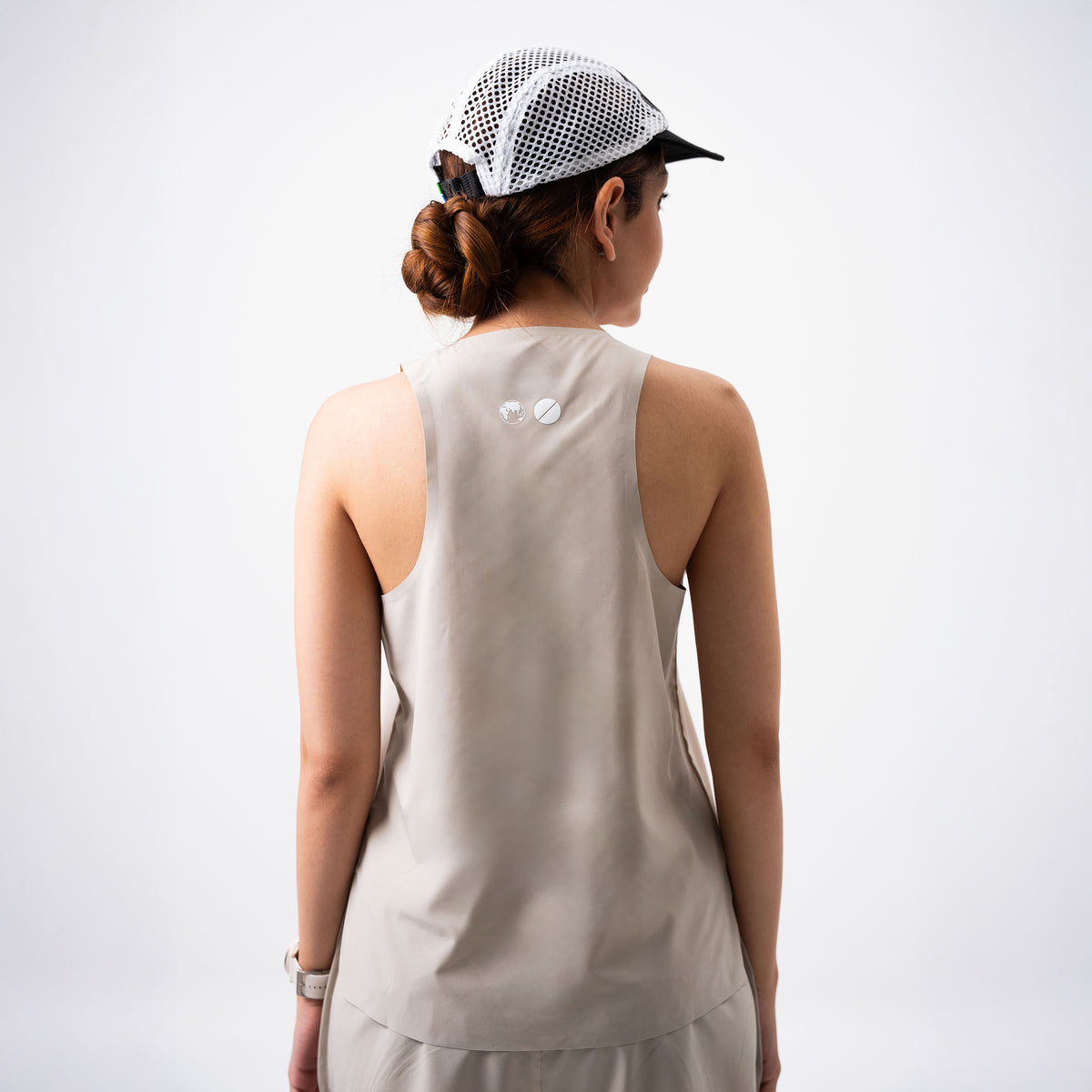 ENDLESS Aeria Fortis WMNS Race Tank V2 - Beige