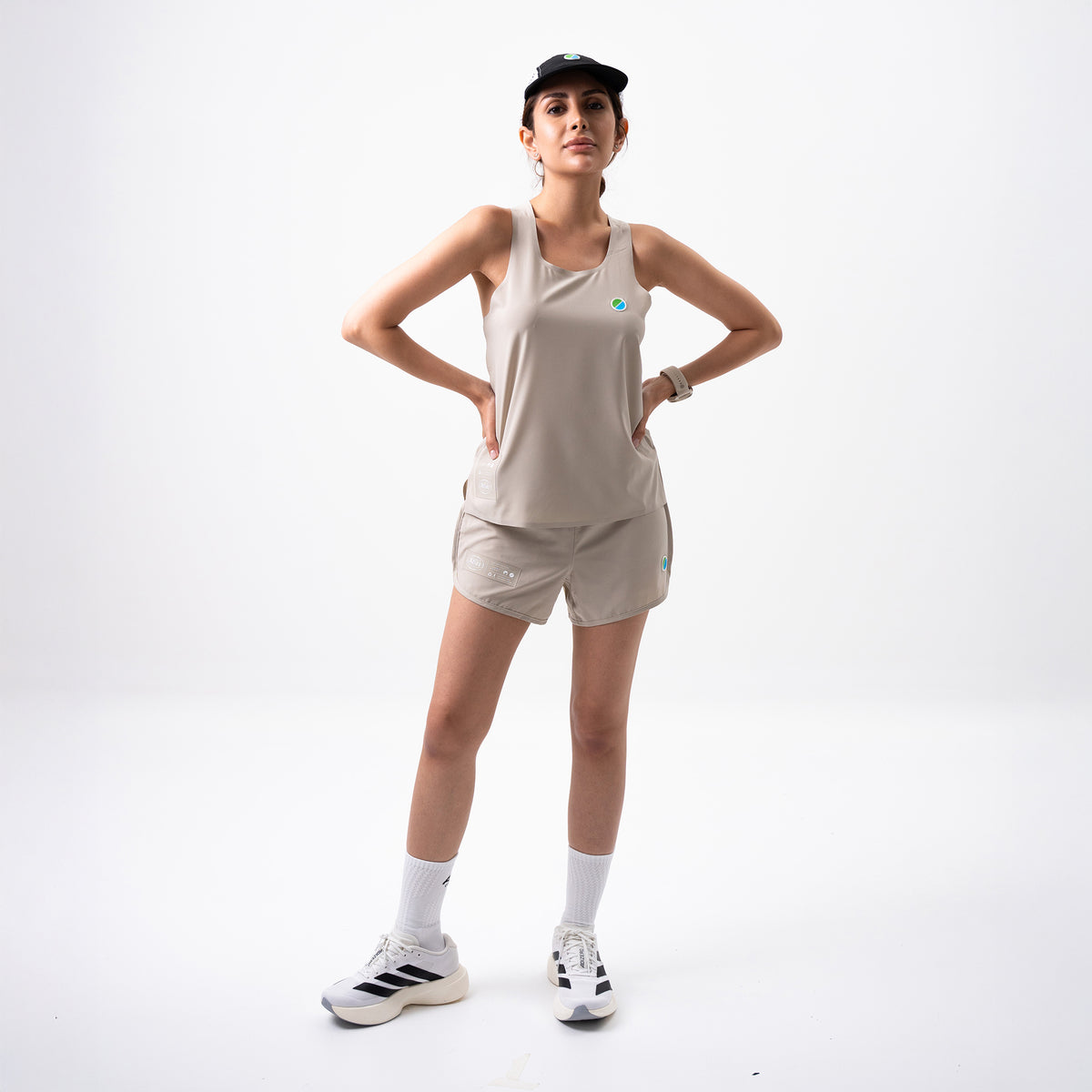 ENDLESS Aeria Fortis WMNS Race Tank V2 - Beige