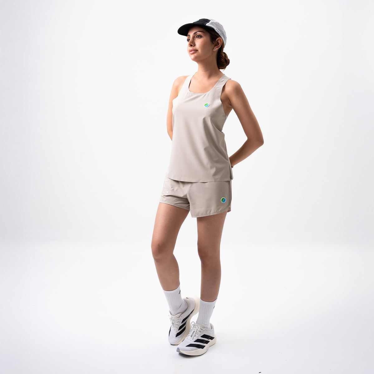 ENDLESS Aeria Fortis WMNS Race Tank V2 - Beige