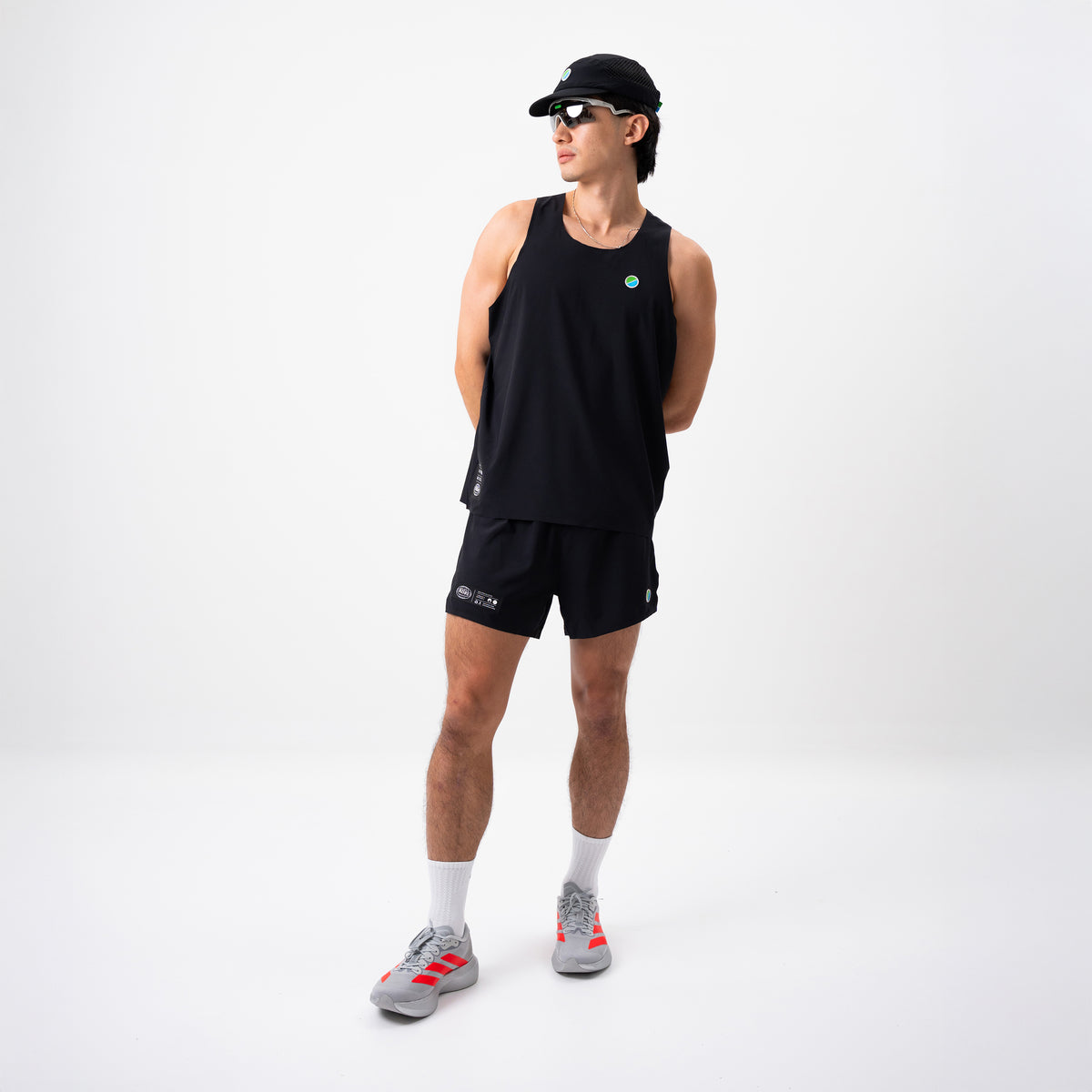 Aeria Fortis Race Singlet V2 - Black