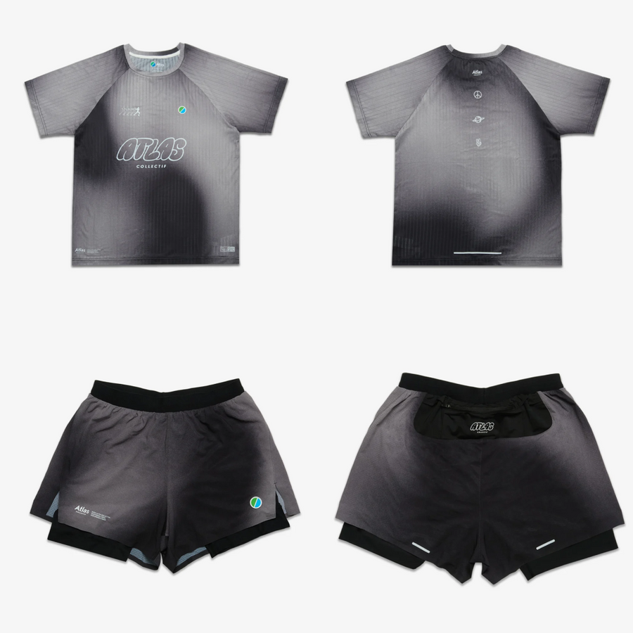 AERIA ULTRA 2 IN 1 SHORTS & TEE BUNDLE