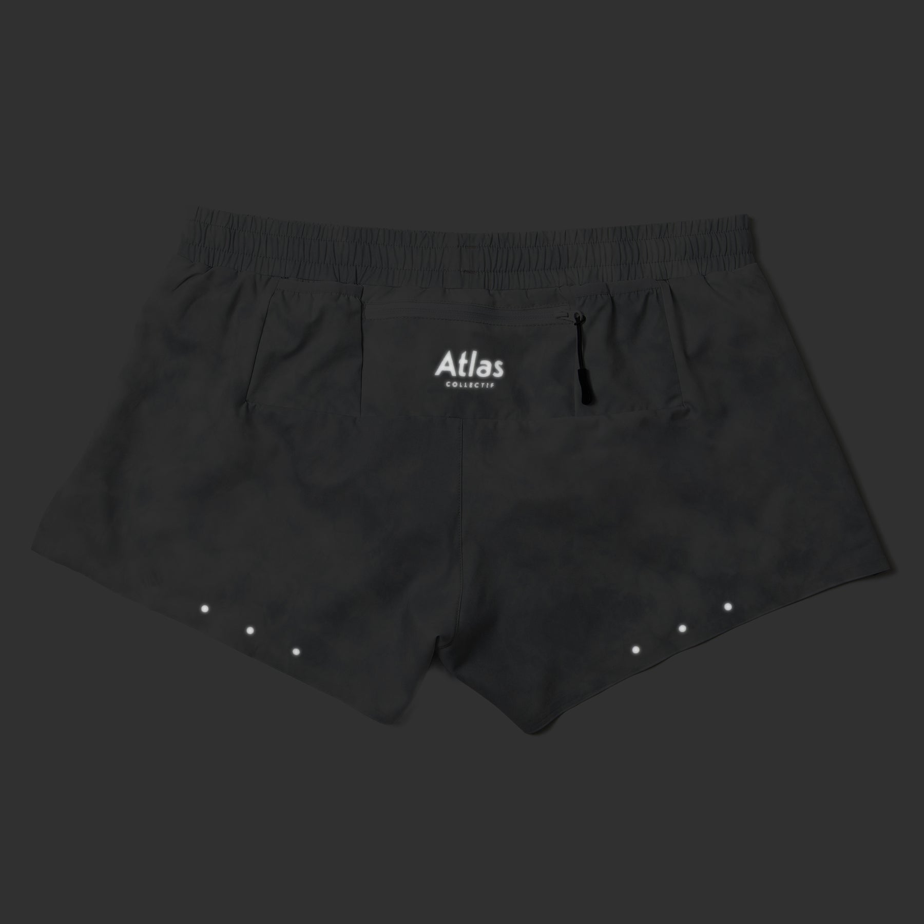 V3 Core Race 3" Shorts Grey Tie-Dye