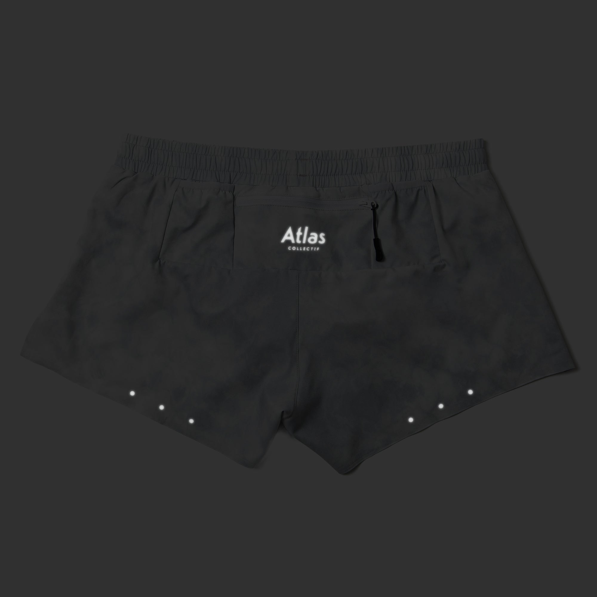 V3 Core Race 3" Shorts Grey Tie-Dye