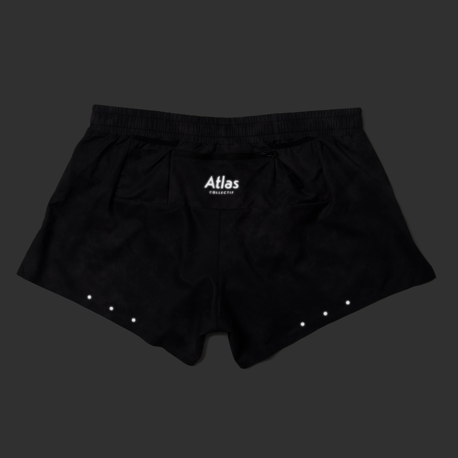 V3 Core Race 3" Shorts Black Tie-Dye