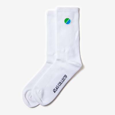 Core Running Socks - White