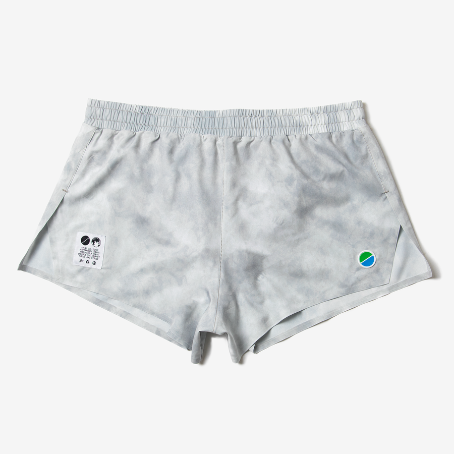 Core 3" Run Shorts V3 - Grey Tie-Dye