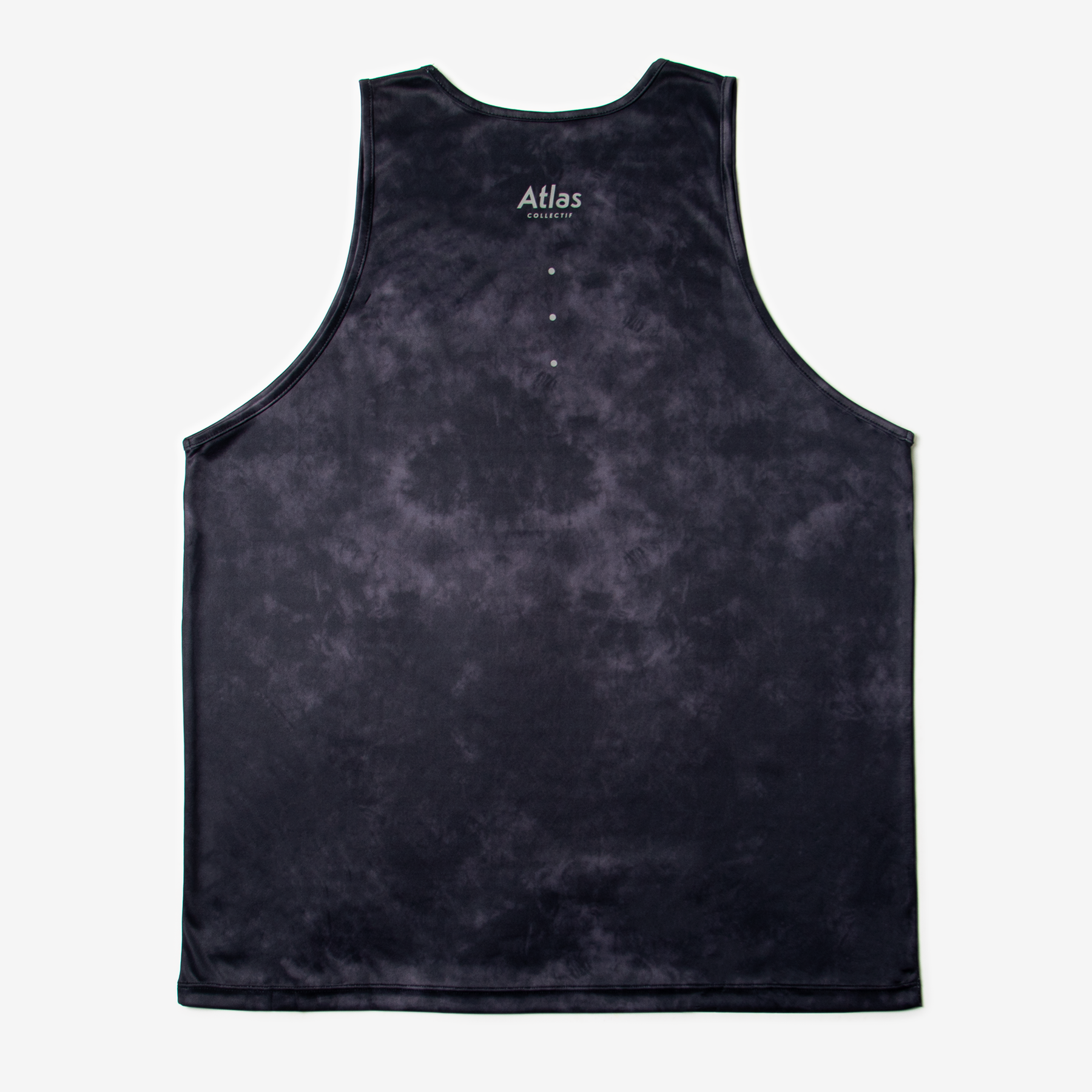 V3 Core Race Tank Black Tie-Dye