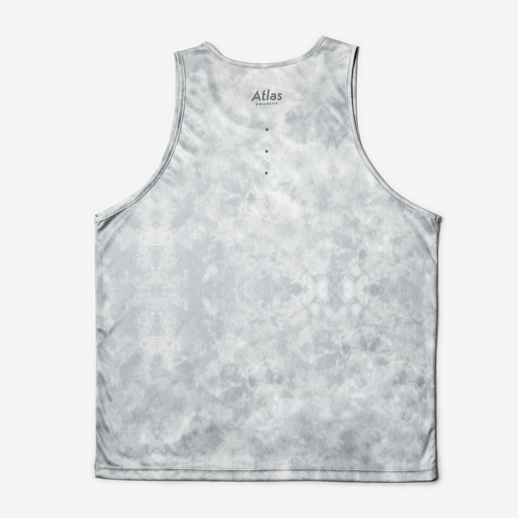 V3 Core Race Tank Grey Tie-Dye