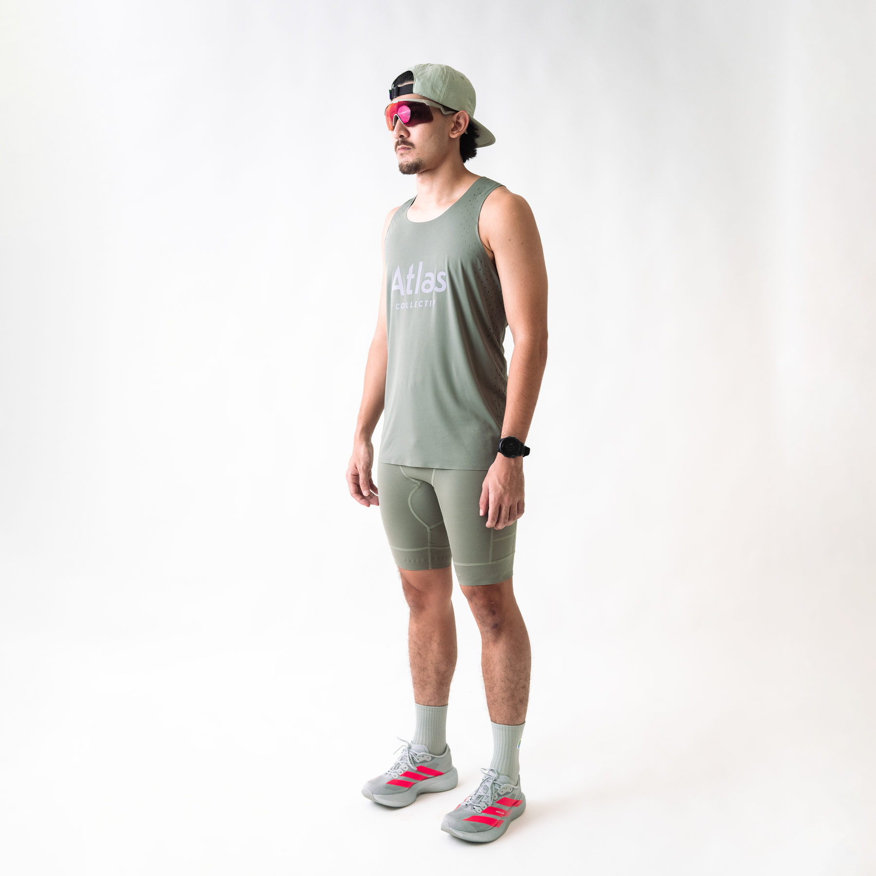 Illumi Trax V2 Running Tank Olive