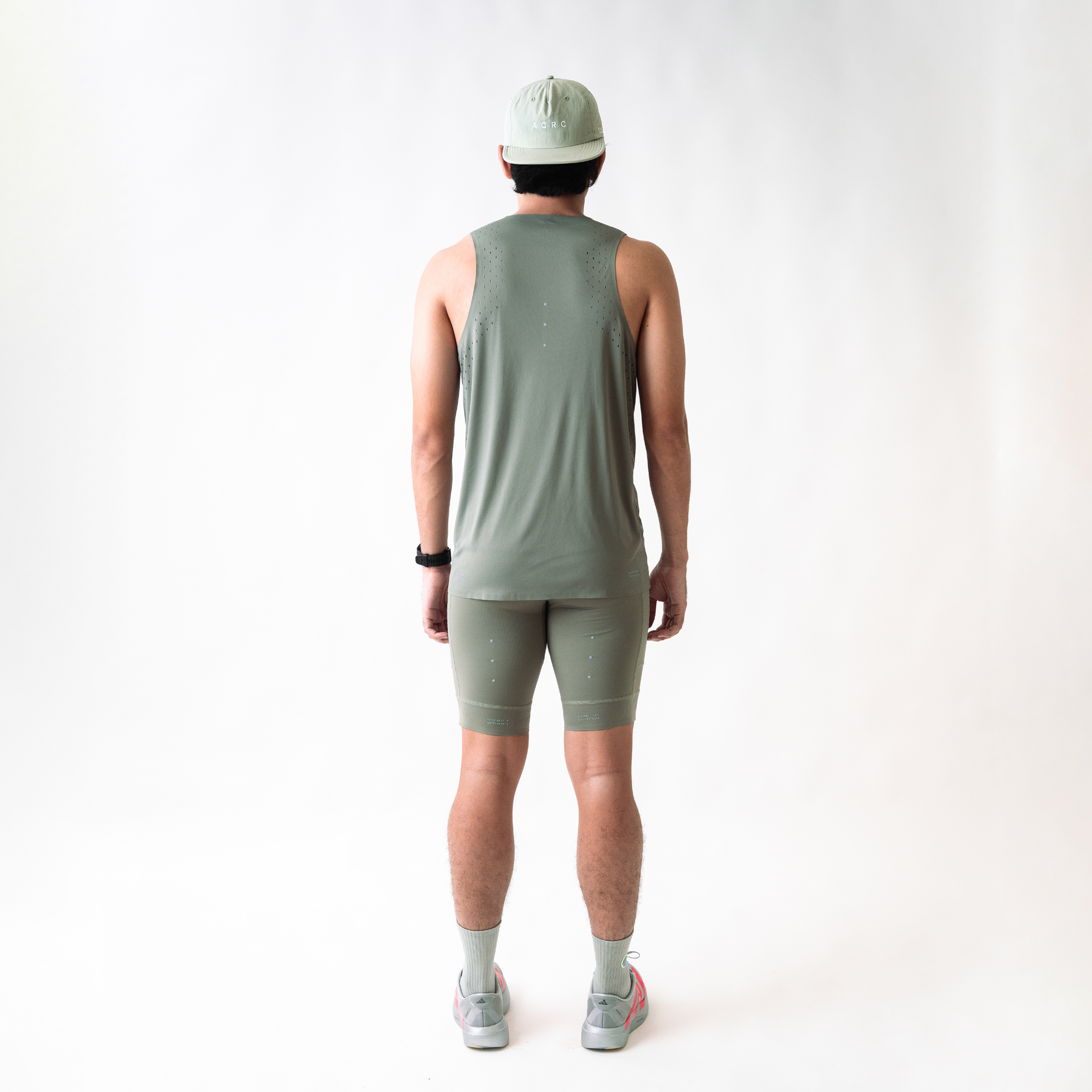Illumi Trax V2 Running Half Tights Olive