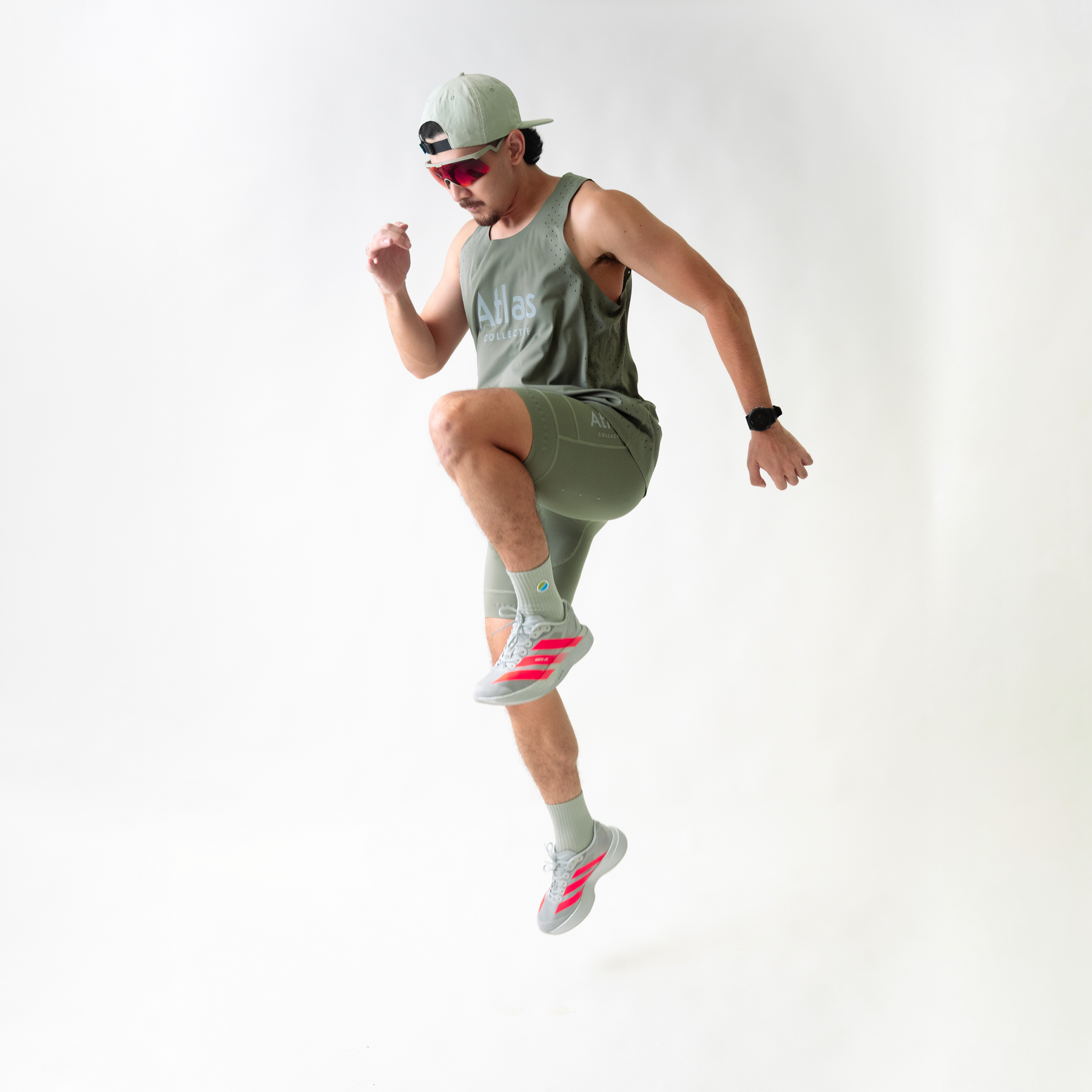 Illumi Trax V2 Running Tank Olive