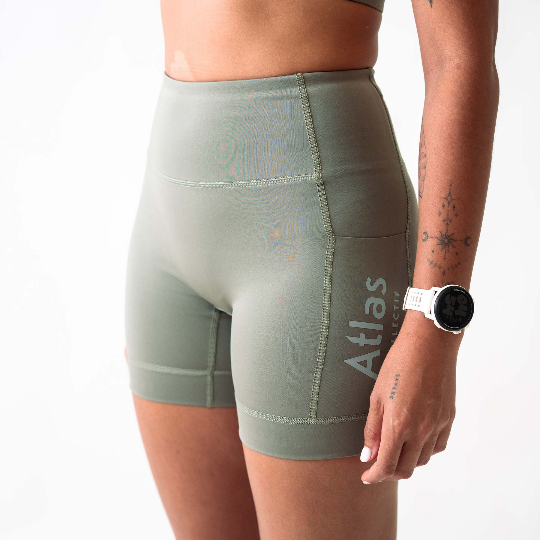 Illumi Trax V2 WMNS Running Half Tights Olive