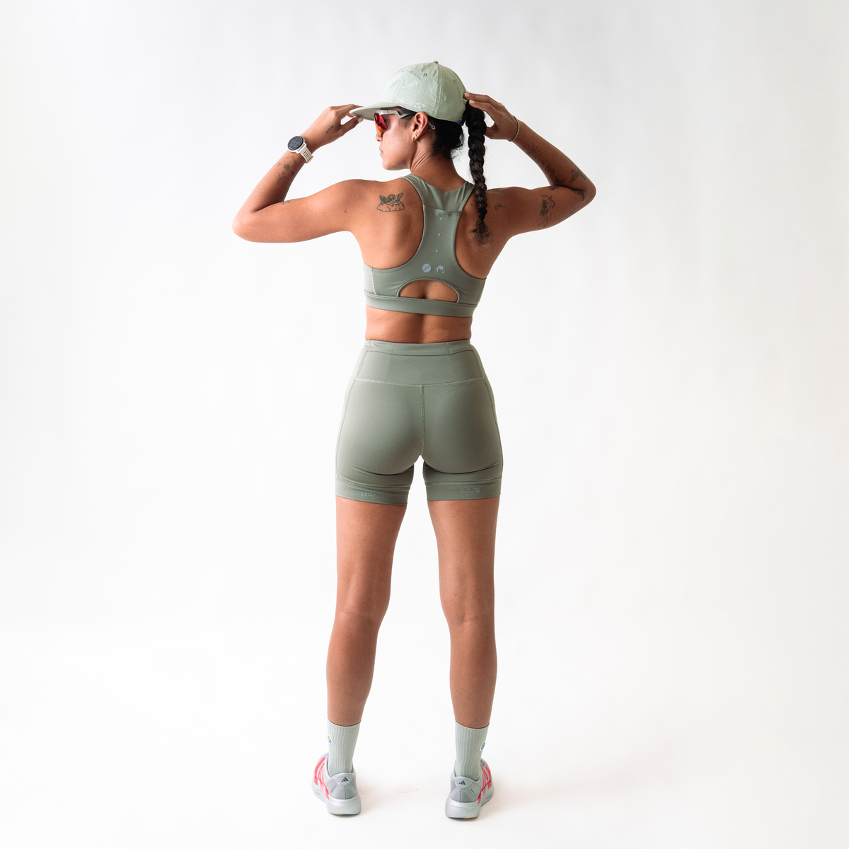 Illumi Trax WMNS Performance Half Tights V2 - Sage
