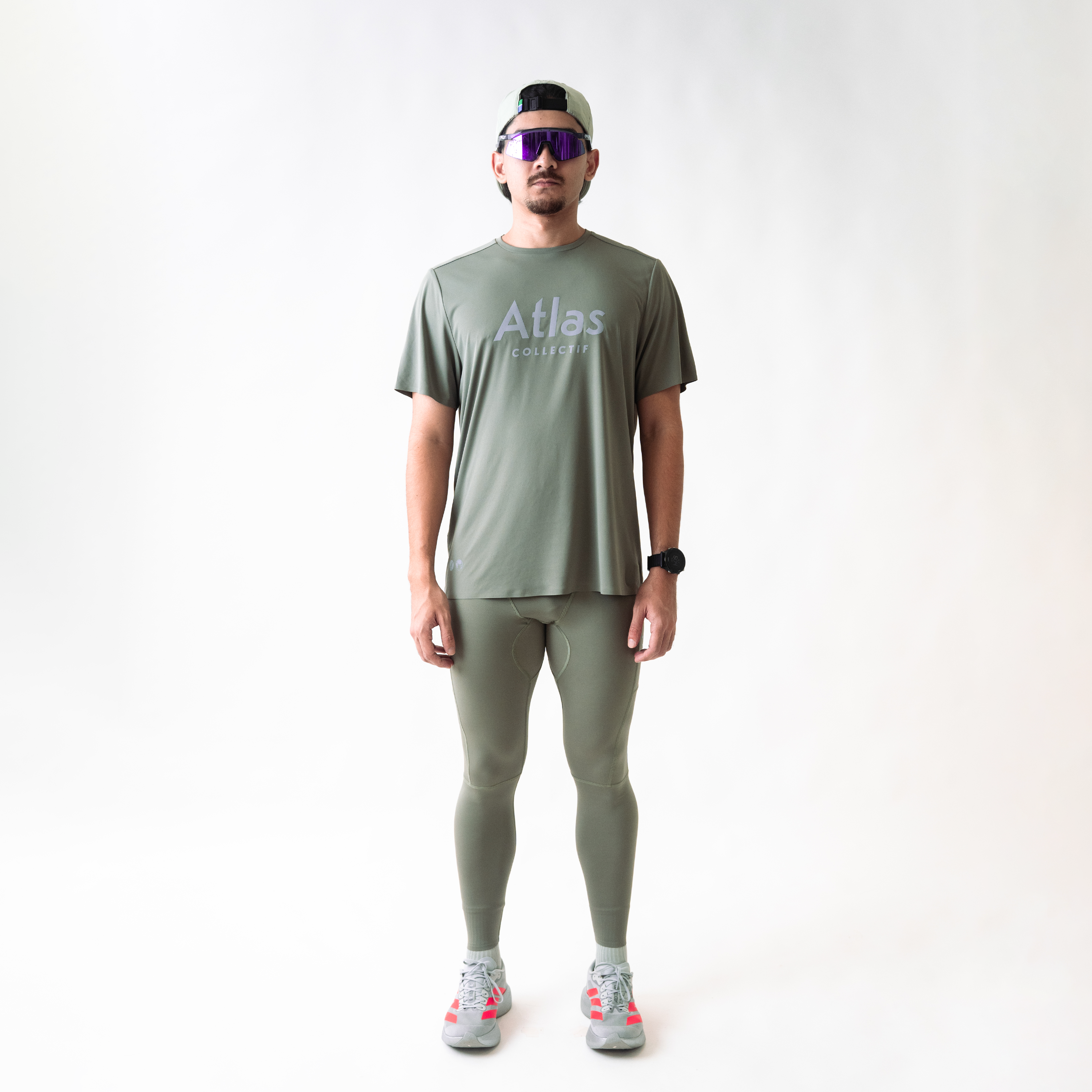 Illumi Trax V2 Running T-Shirt Olive
