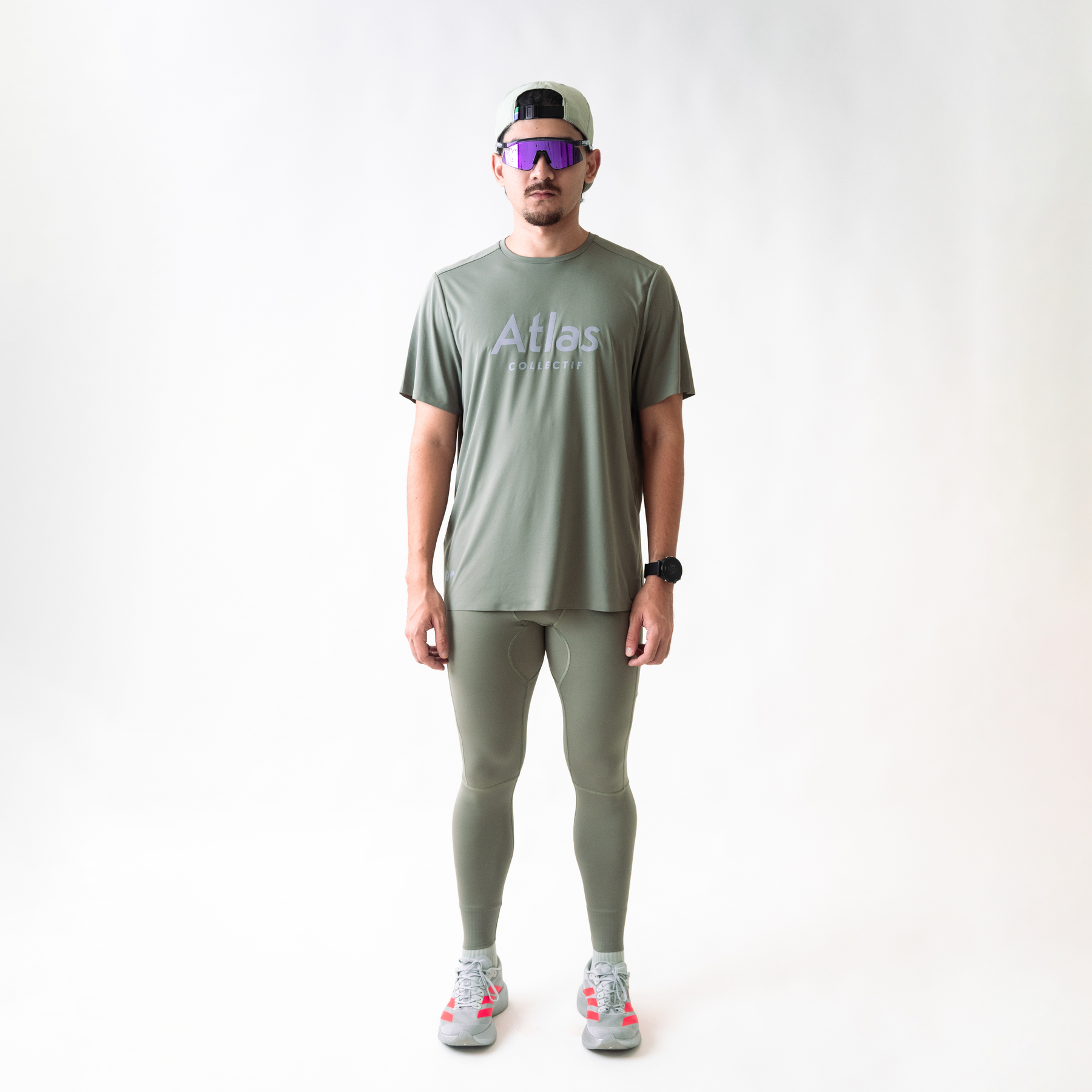 Illumi Trax V2 Running Full Tights Olive