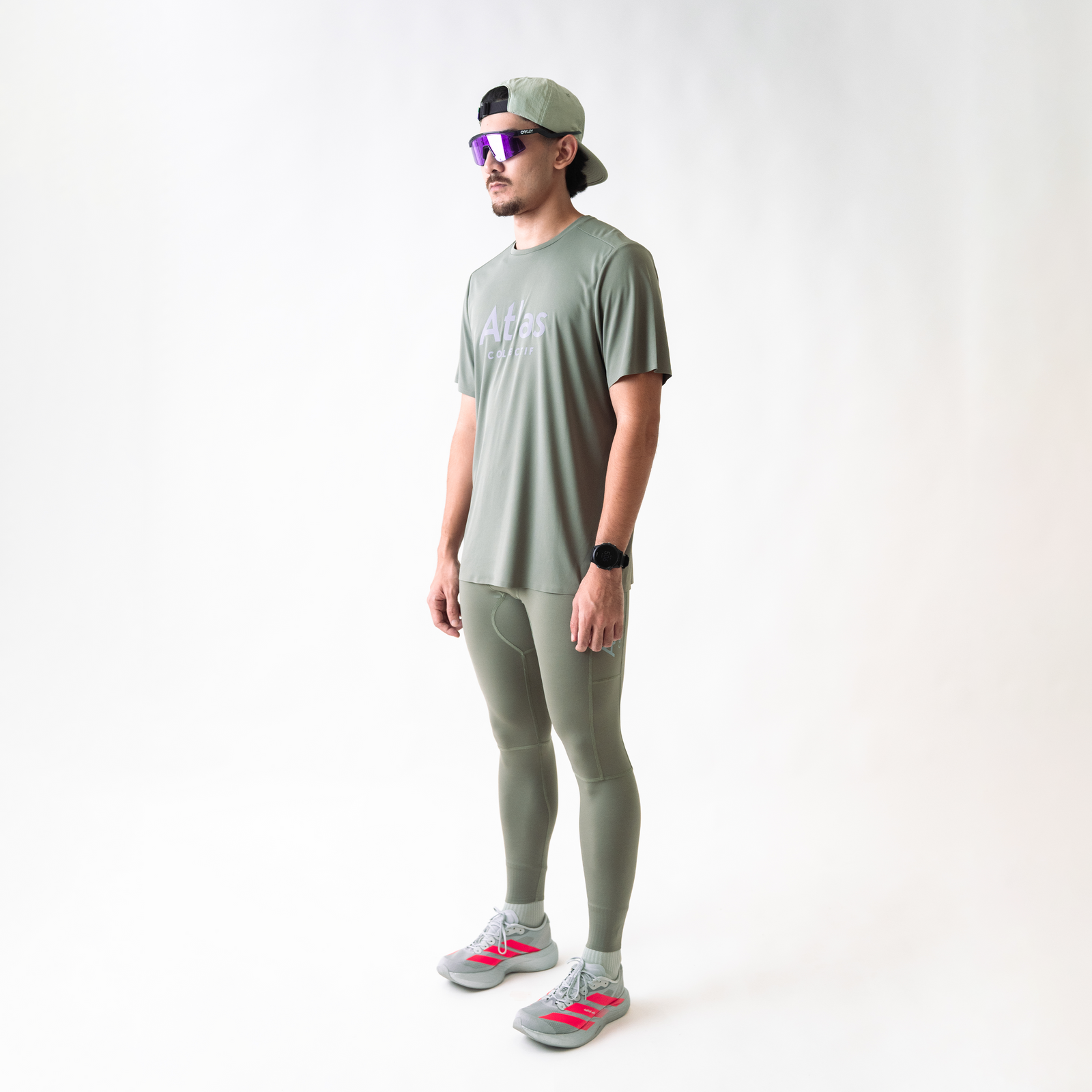 Illumi Trax V2 Running T-Shirt Olive
