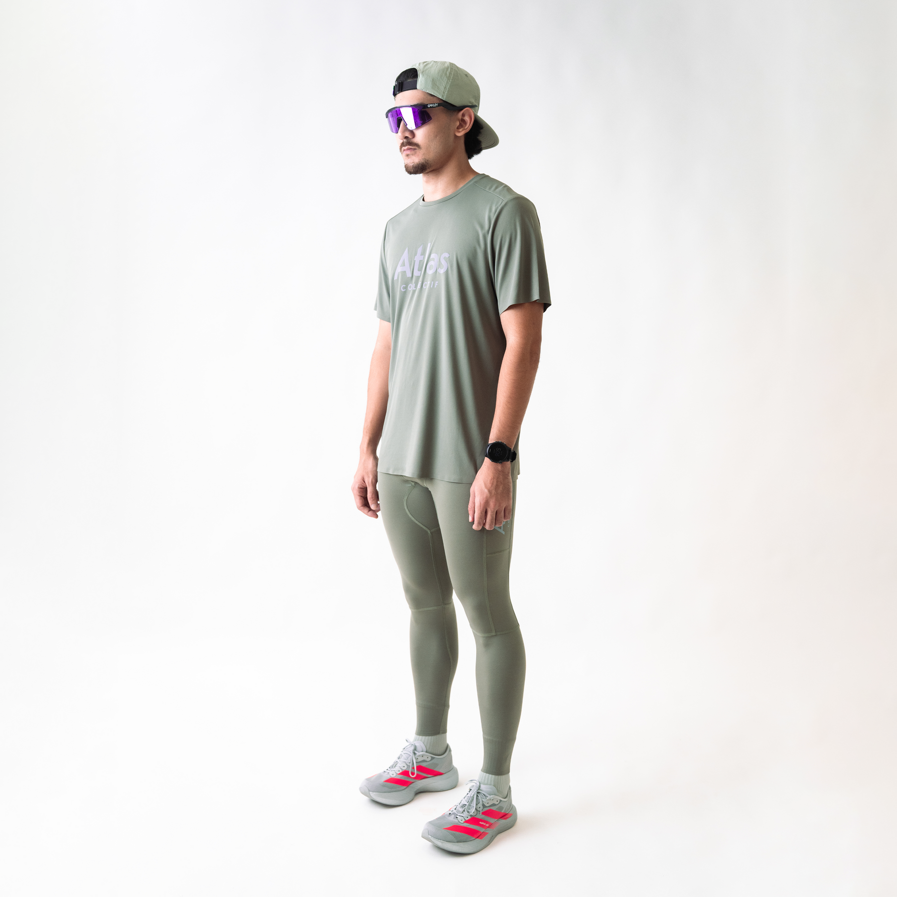 Illumi Trax V2 Running Full Tights Olive