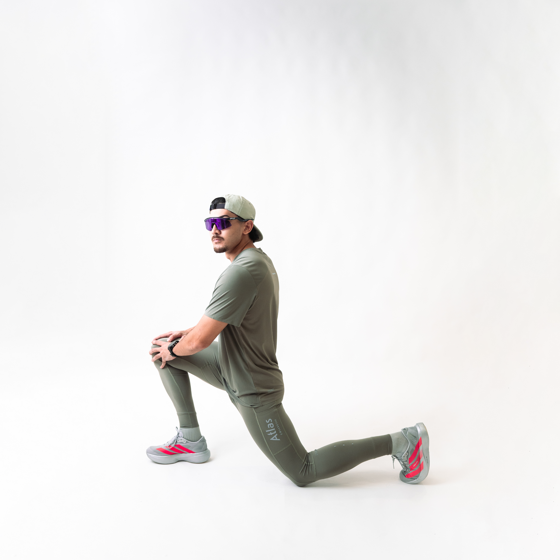 Illumi Trax V2 Running Full Tights Olive