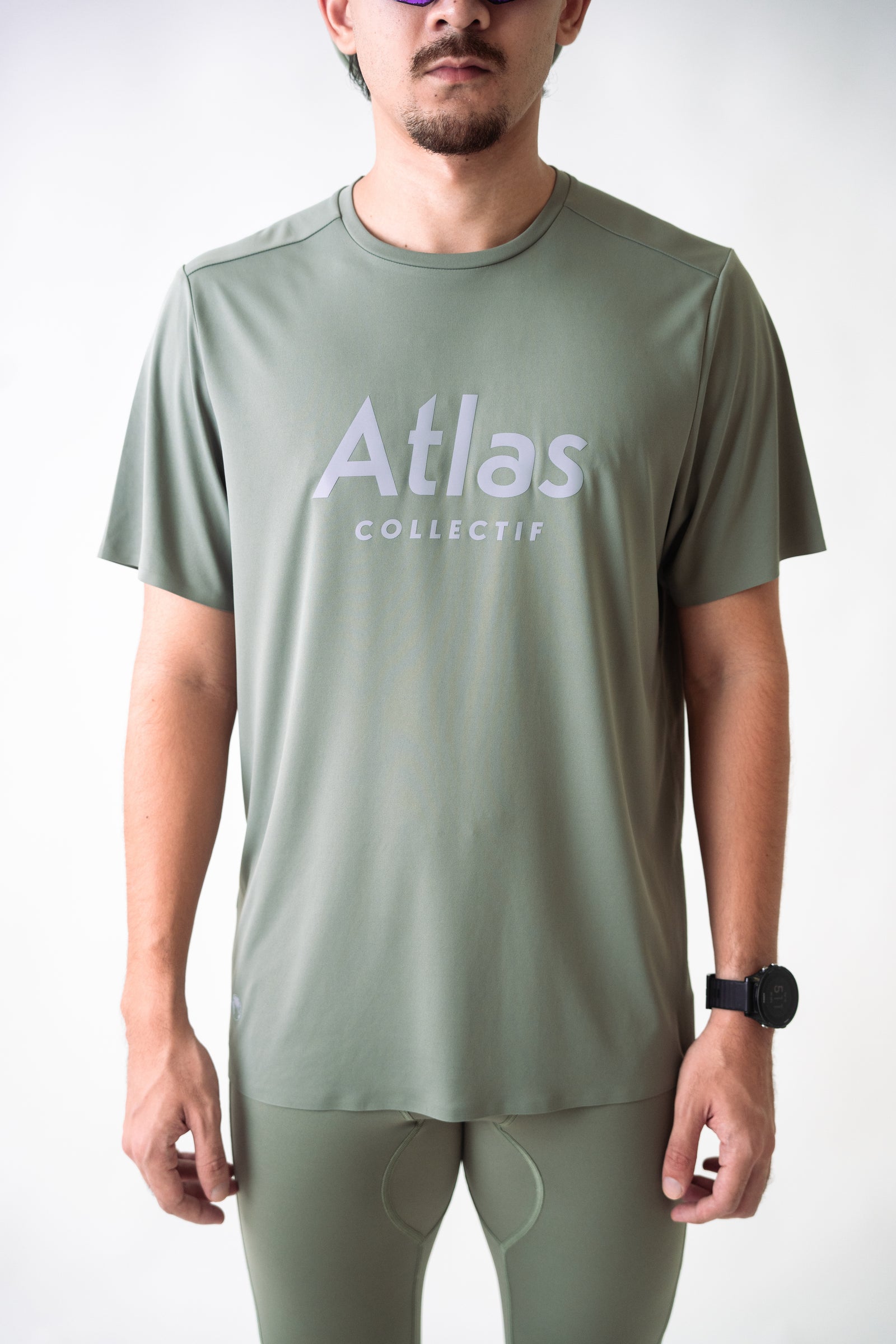 Illumi Trax V2 Running T-Shirt Olive
