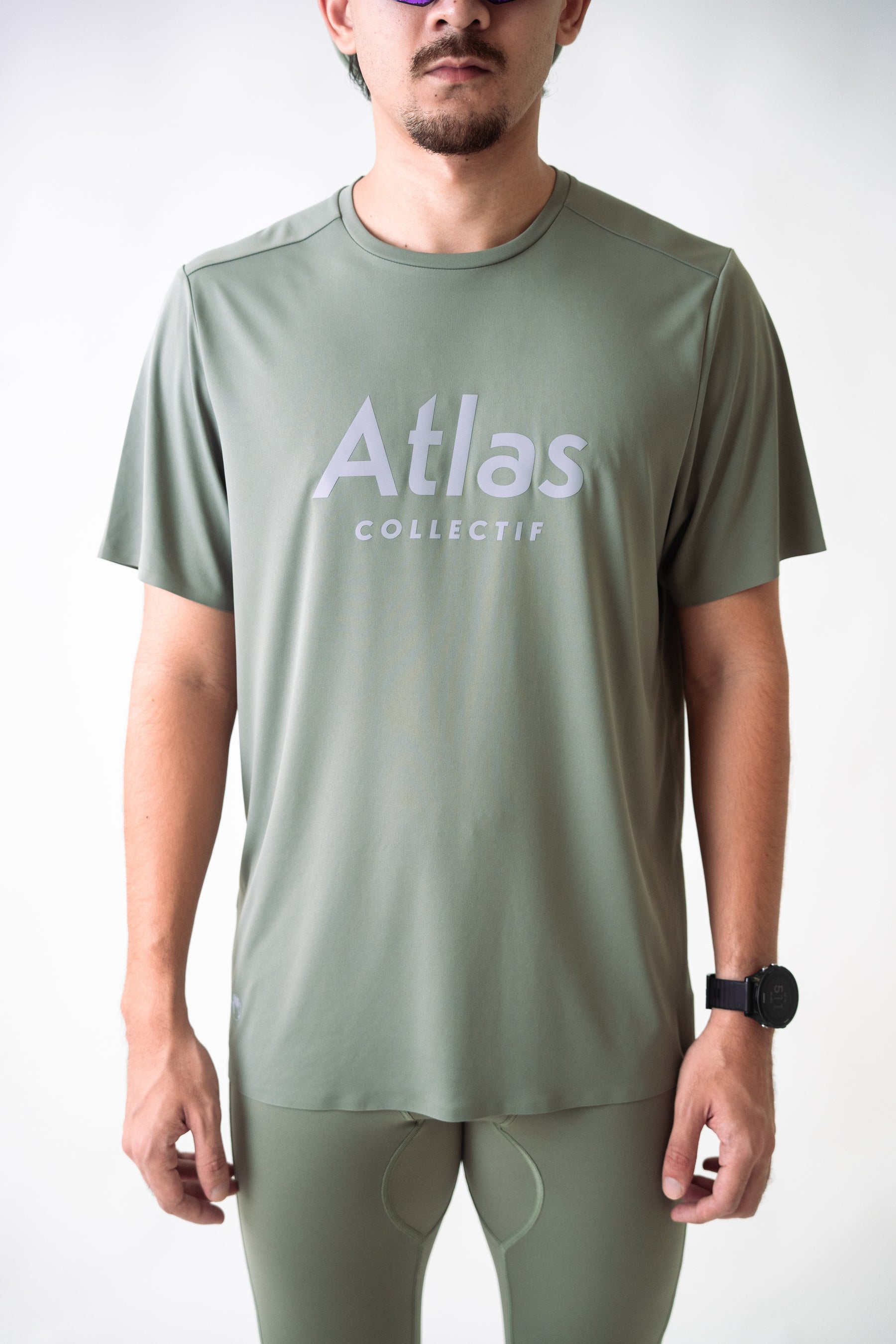 Illumi Trax V2 Running T-Shirt Olive