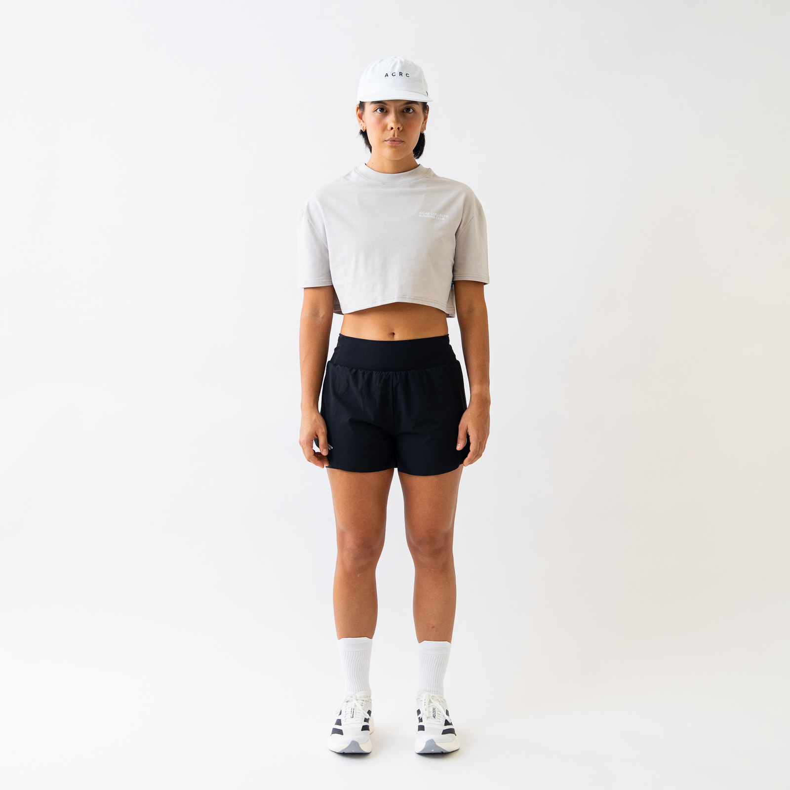 ACRC Hybrid WMNS 2 in 1 Shorts Black