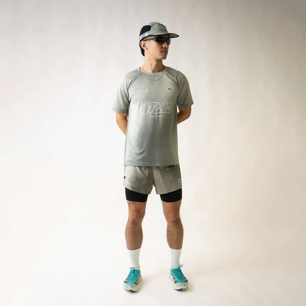 Aeria Ultra Race Tee - Gradient Sage