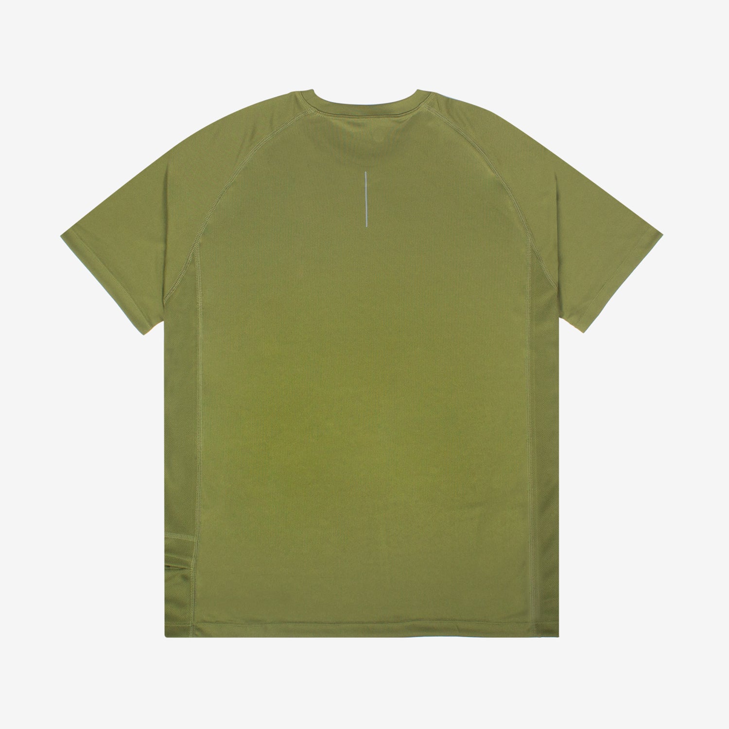 Performance Running T-Shirt Olive Green