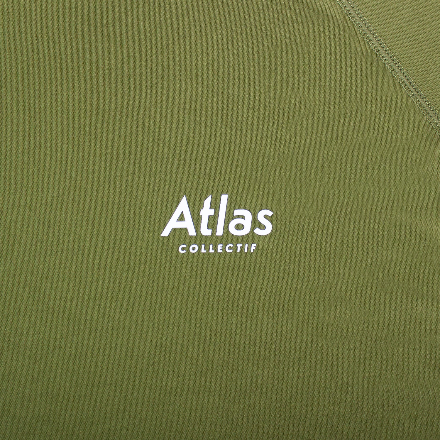 Performance Running T-Shirt Olive Green