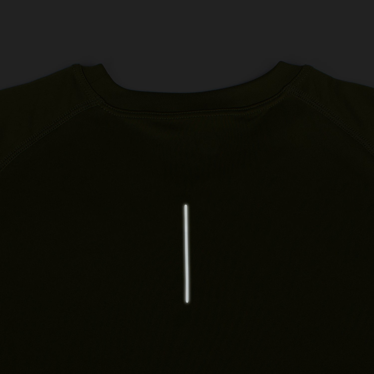 Performance Running T-Shirt Olive Green
