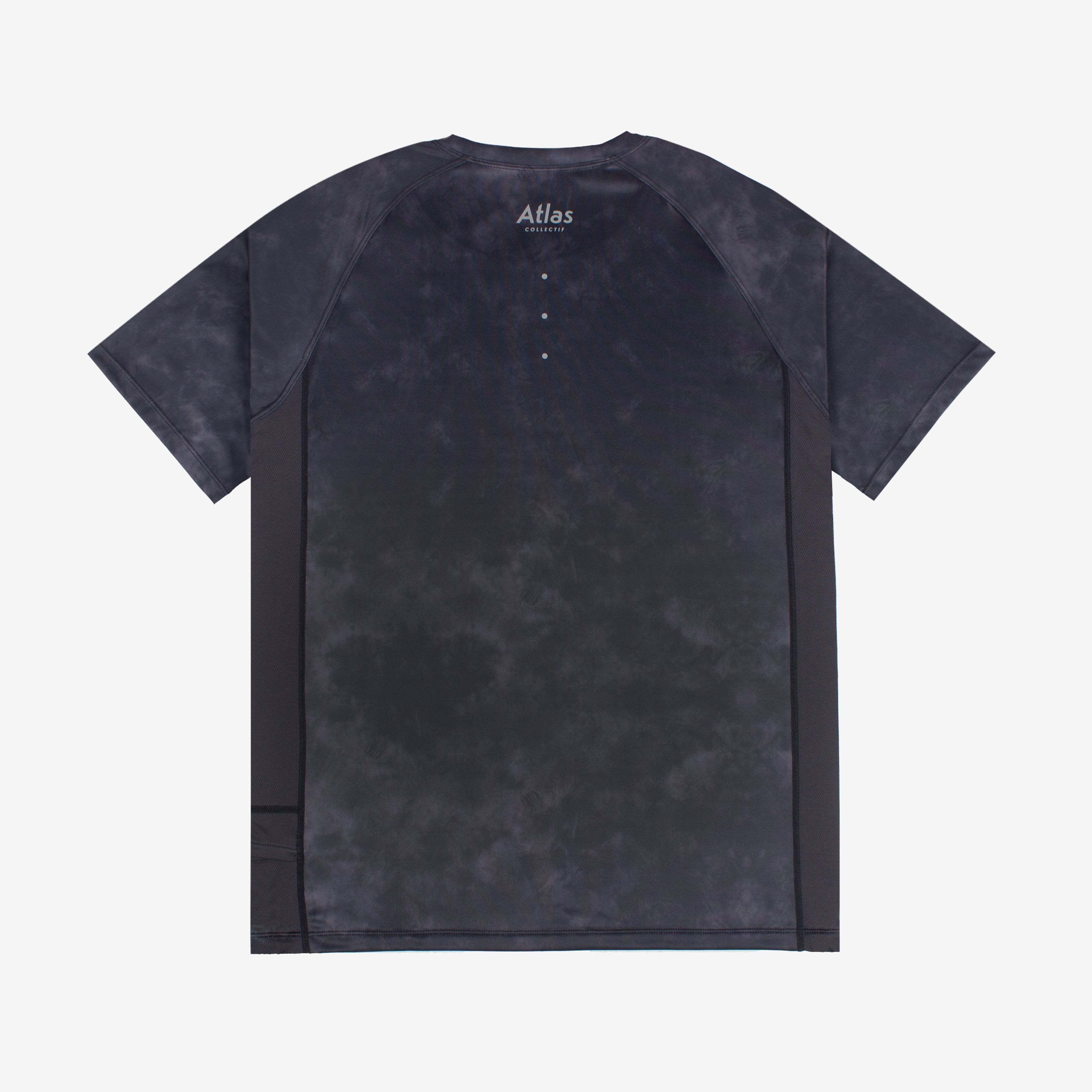 V3 Core Running T-Shirt Black Tie-Dye