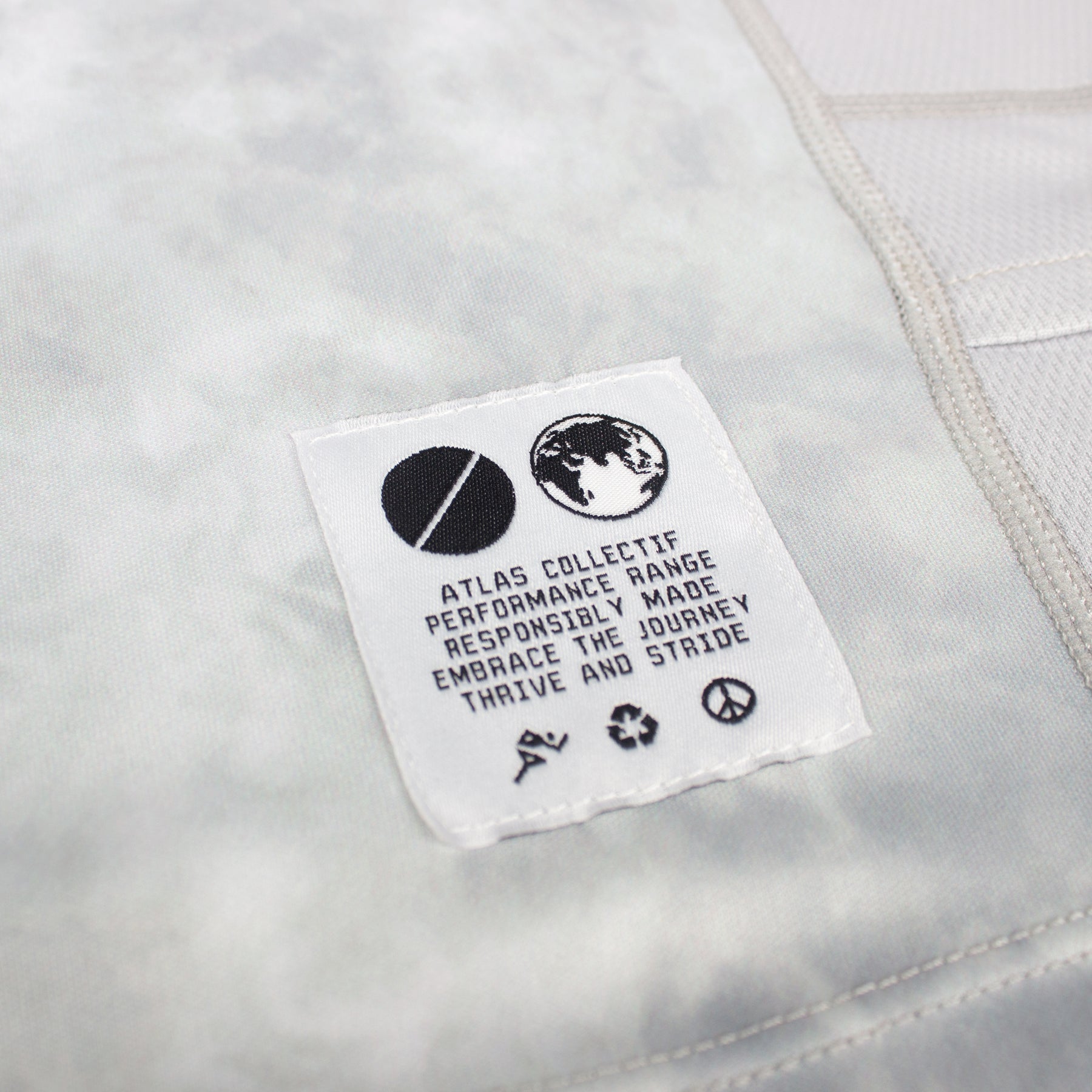 V3 Core Running T-Shirt Grey Tie-Dye
