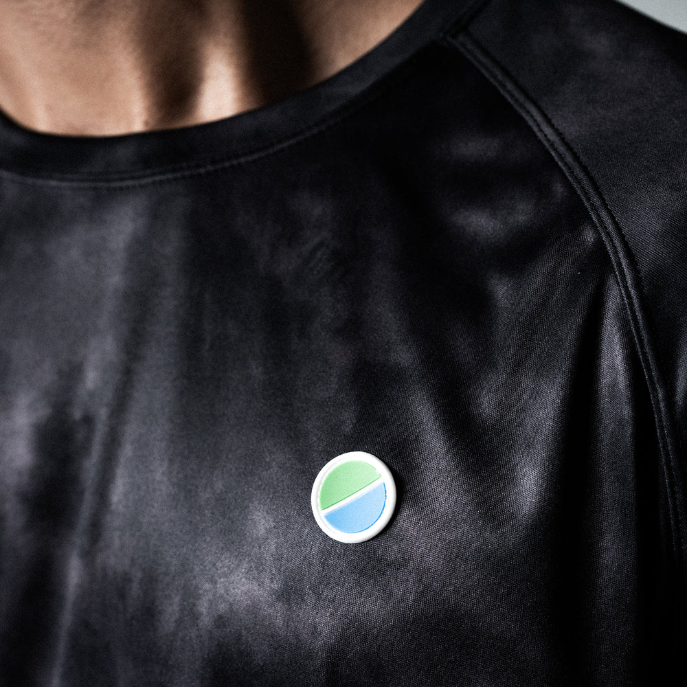 Core Running Tee V3 - Black Tie-Dye