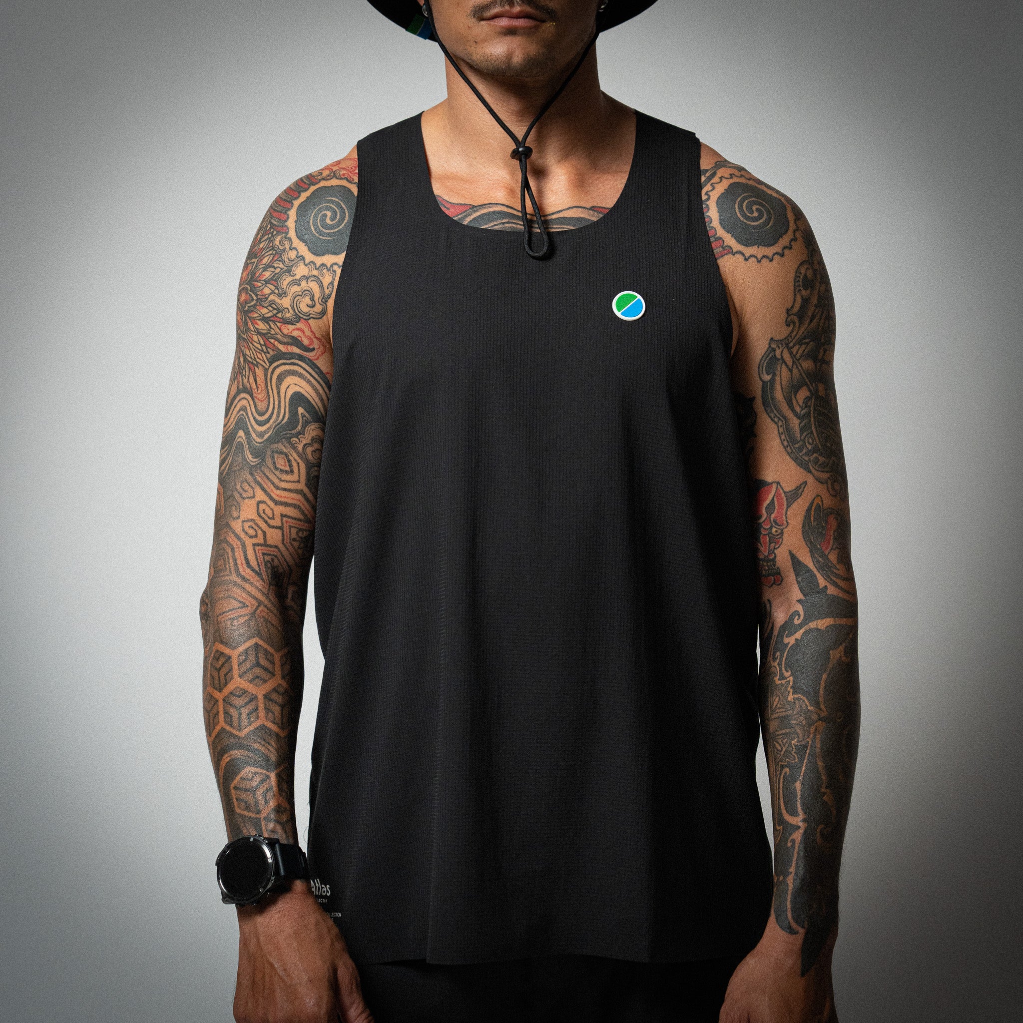 Aeria Fortis Race Tank Black