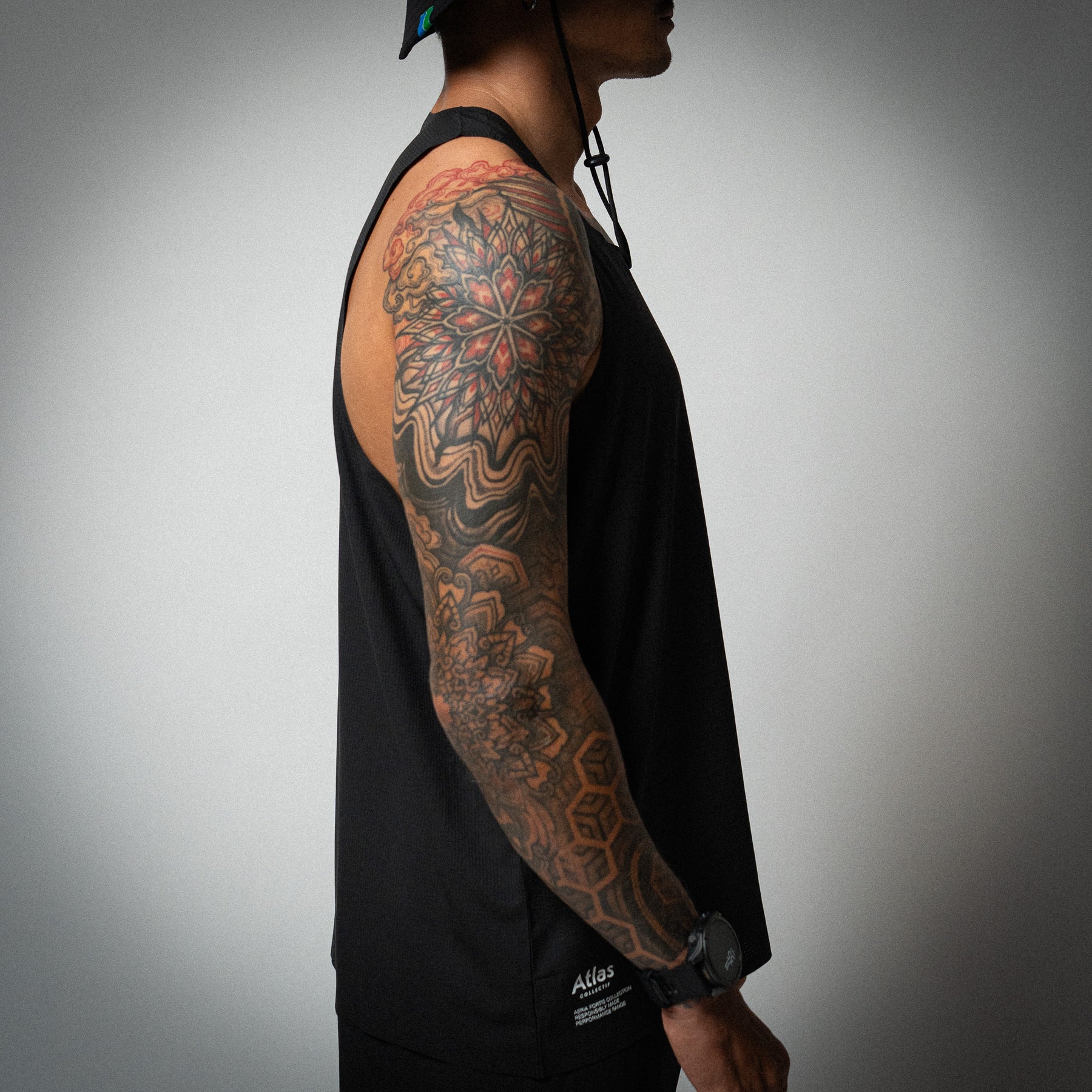 Aeria Fortis Race Tank Black