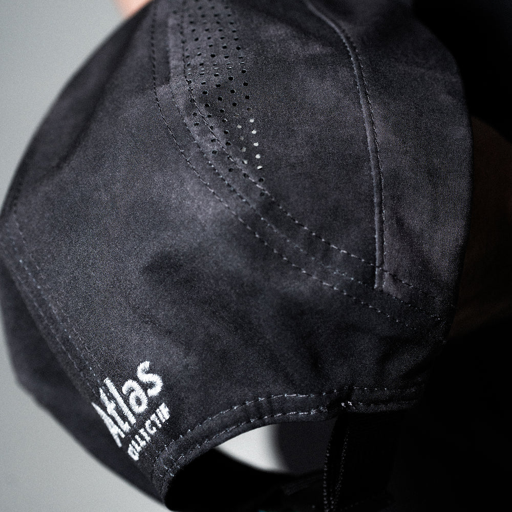 Core Run Cap V3 - Black Tie-Dye