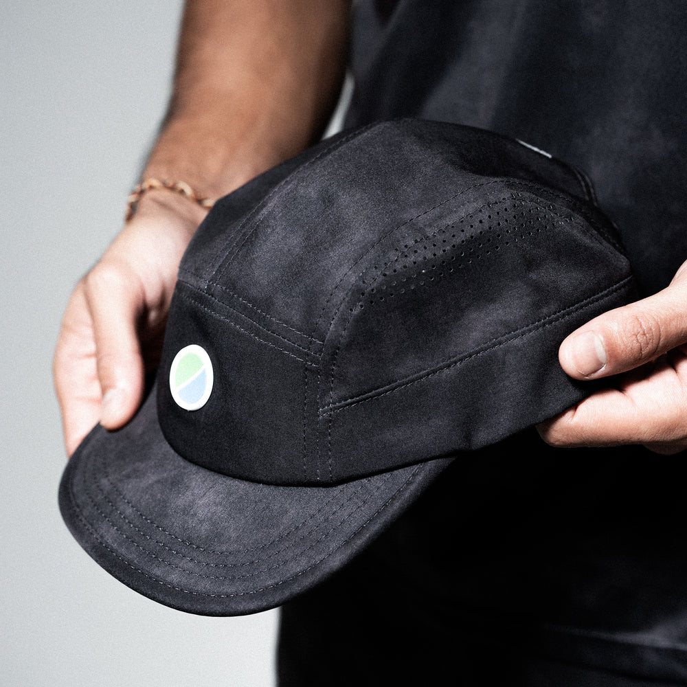 Core Run Cap V3 - Black Tie-Dye