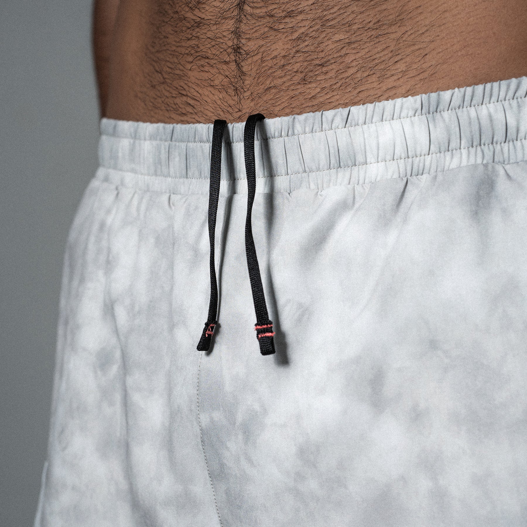 V3 Core Race 3" Shorts Grey Tie-Dye
