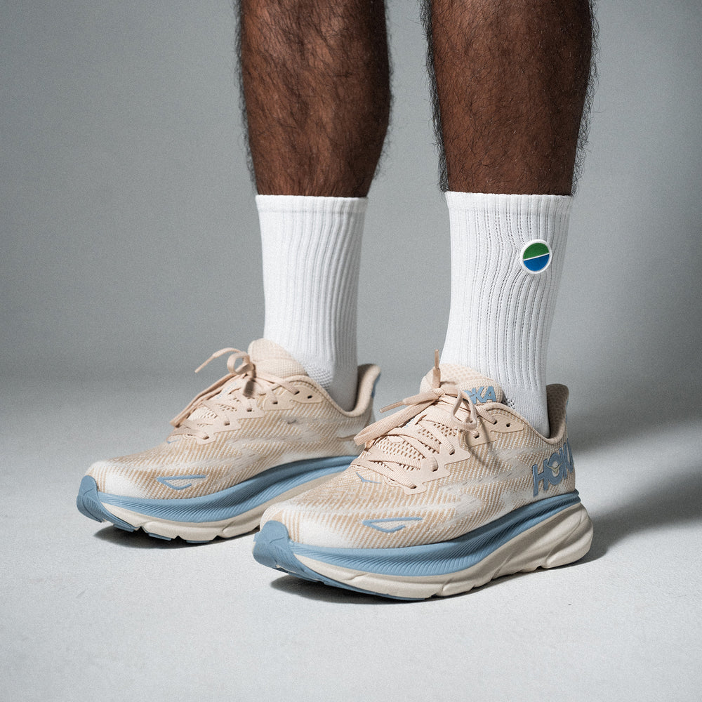 Core Running Socks - White