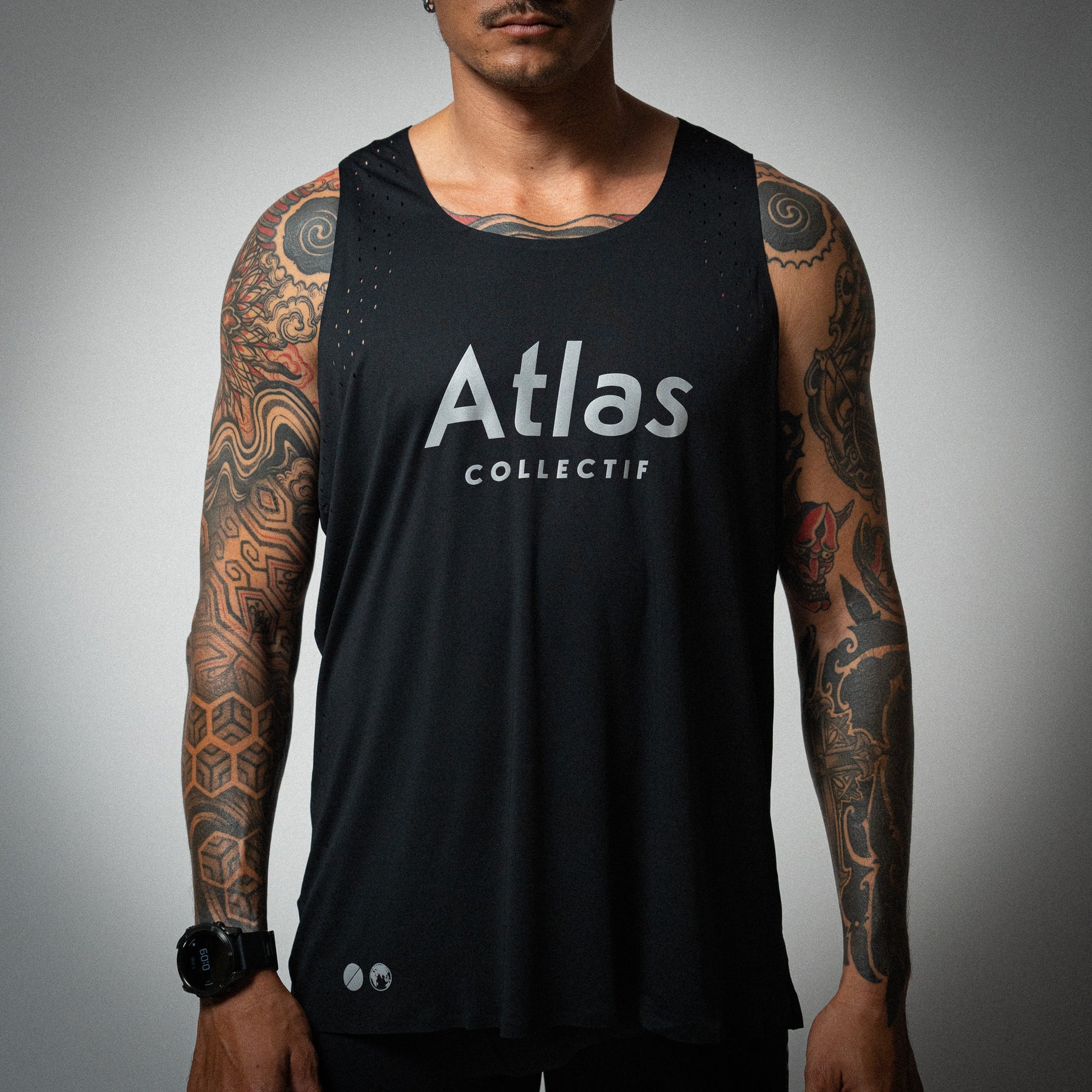 Illumi Trax Running Tank Black