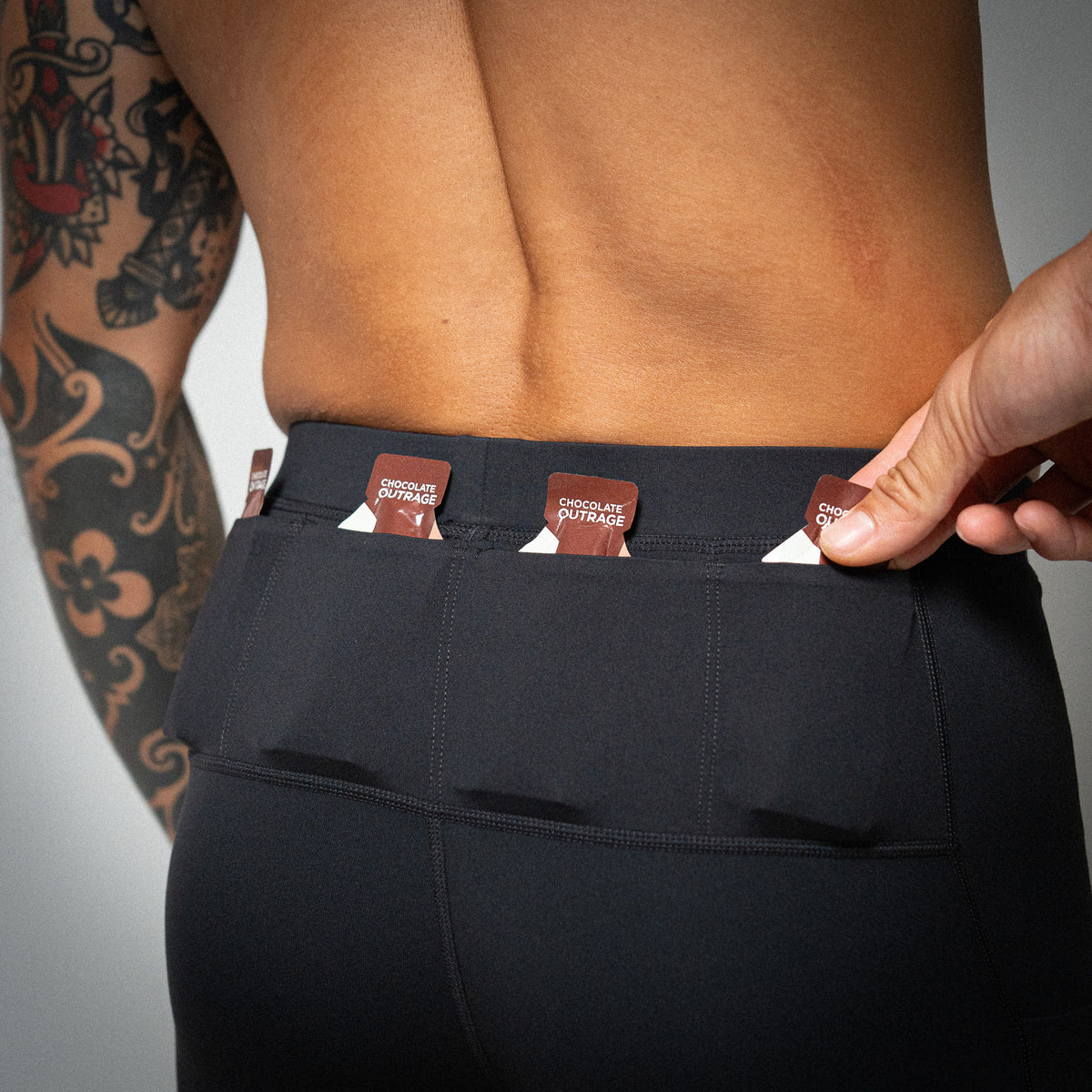 4 back gel pockets