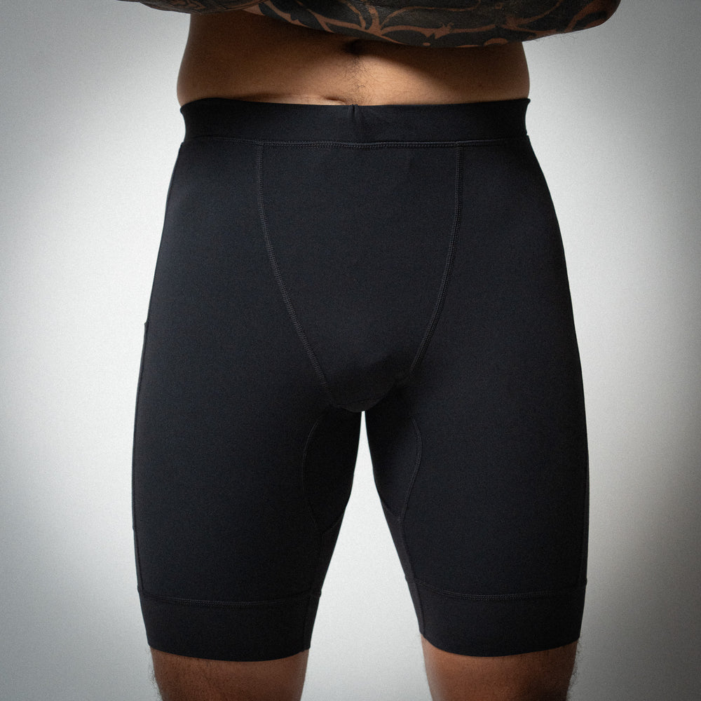 Illumi Trax Performance Half Tights - Black