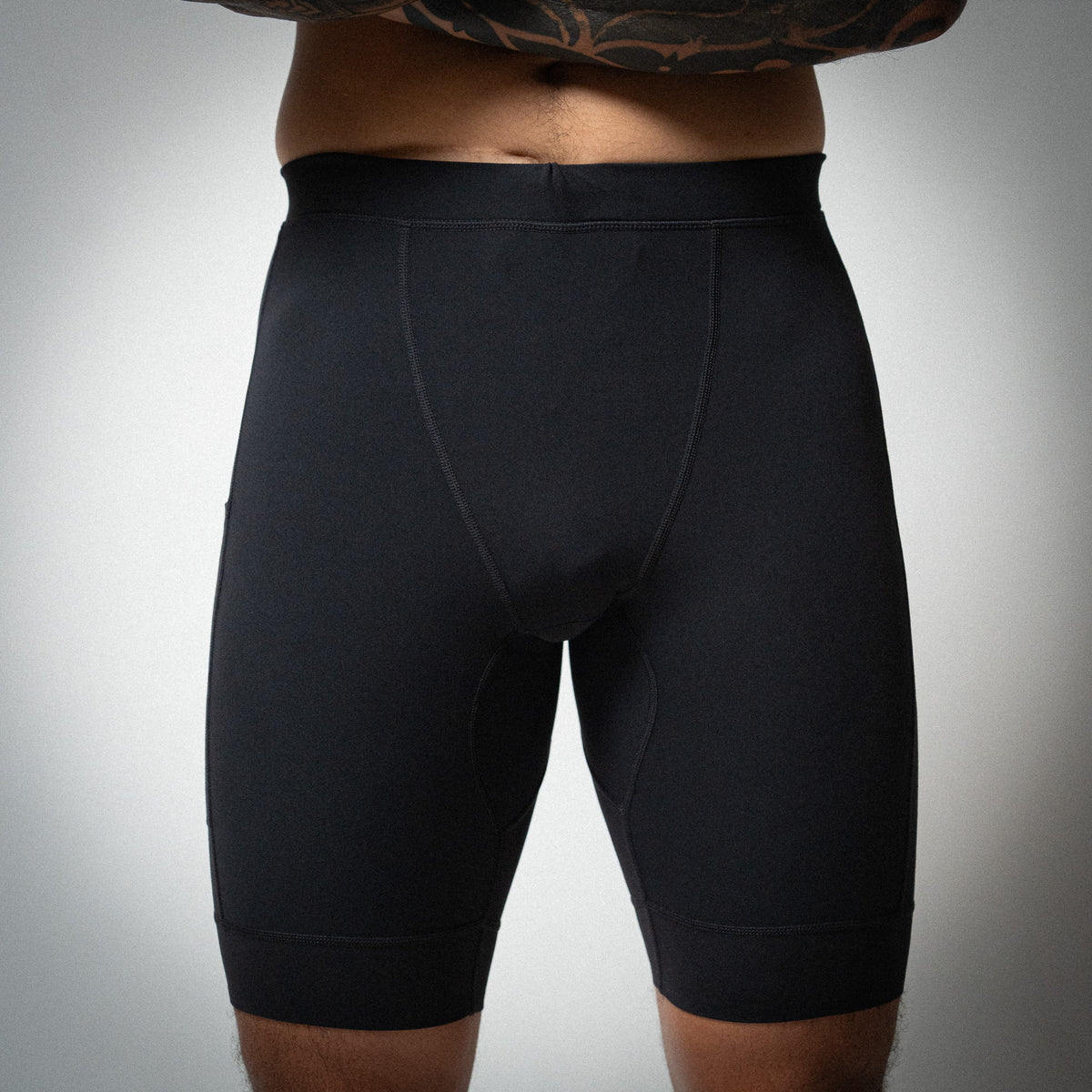 Illumi Trax Performance Half Tights - Black