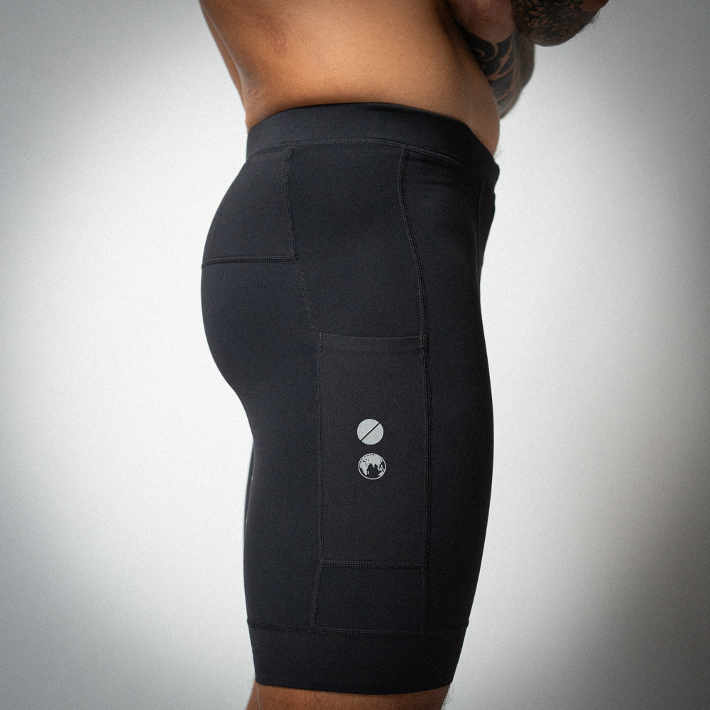 Illumi Trax Performance Half Tights - Black