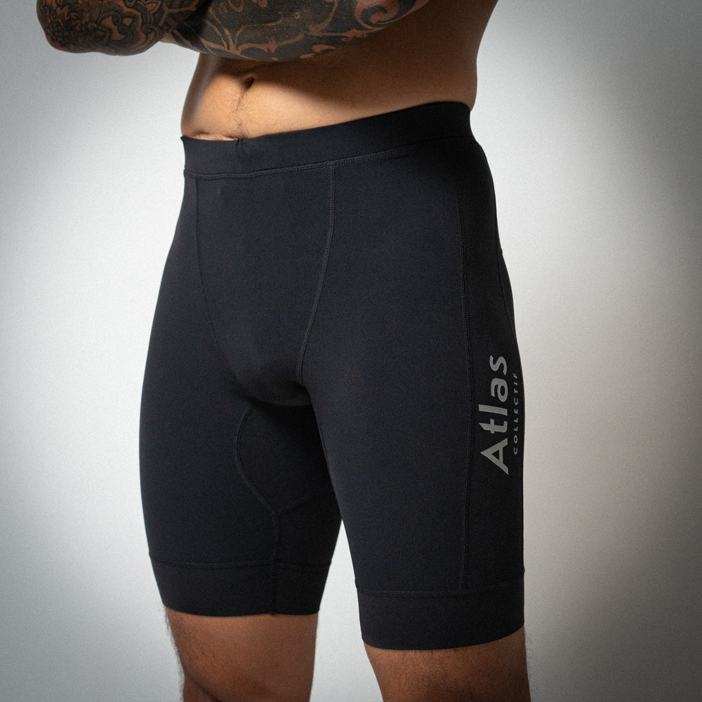 Illumi Trax Performance Half Tights - Black