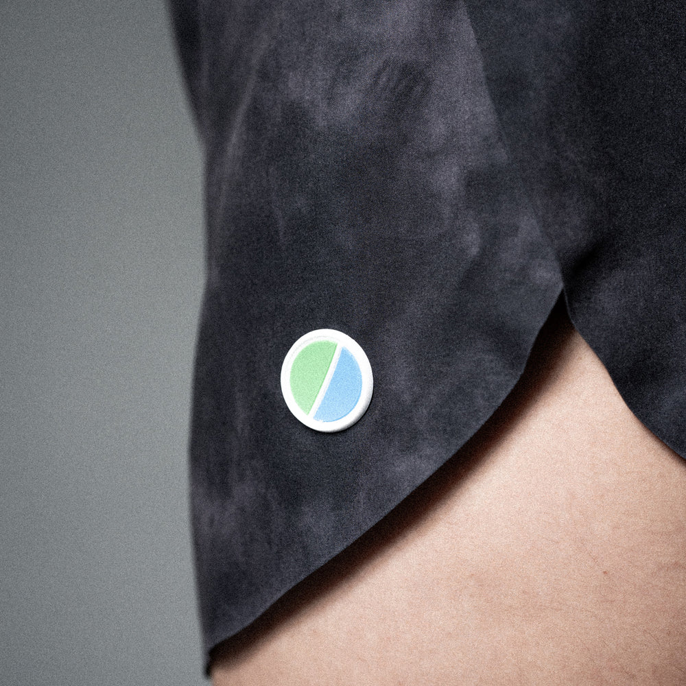 Core WMNS 3" Run Shorts V3 - Black Tie-Dye