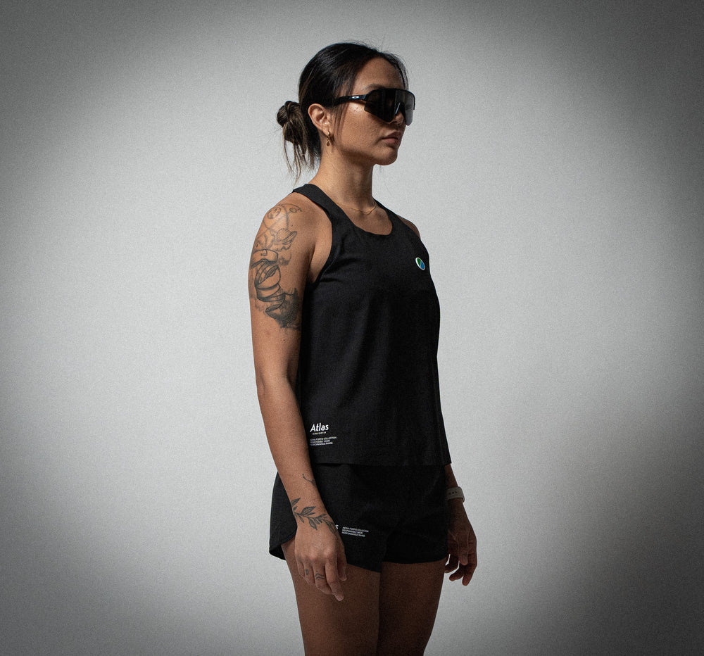 Aeria Fortis Black 4" Shorts & Singlet WMNS Bundle