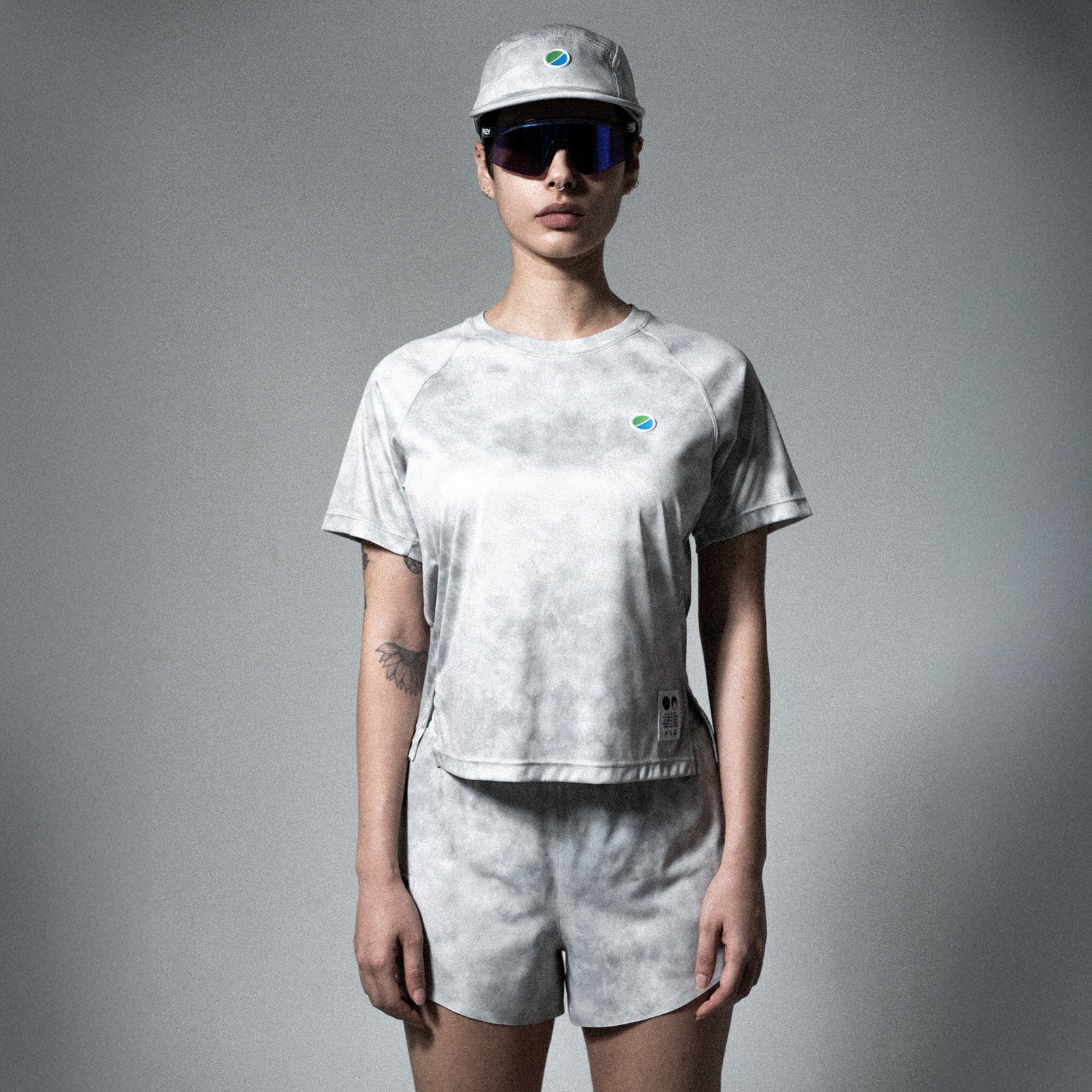 V3 Core WMNS T-Shirt Grey Tie-Dye