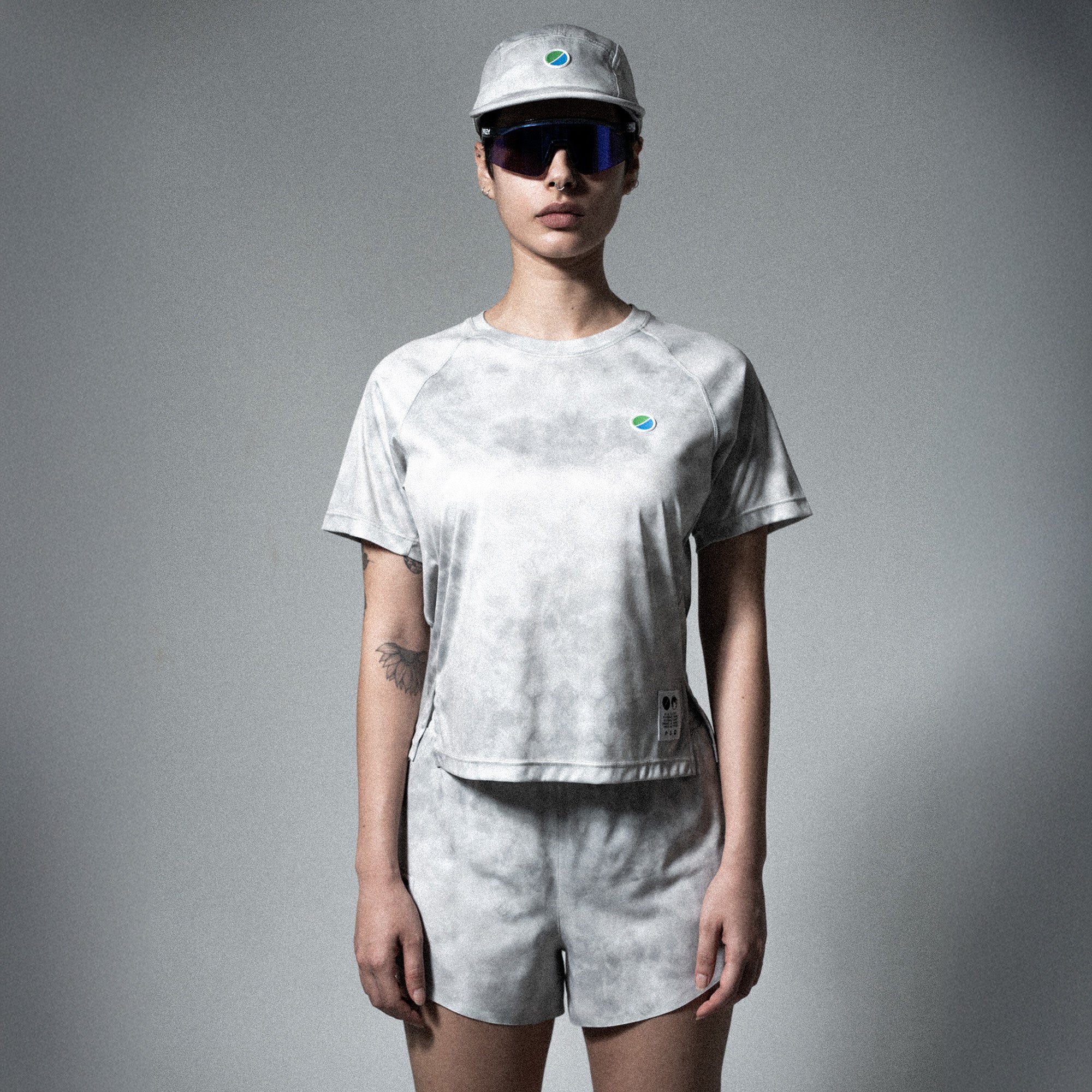 V3 Core WMNS T-Shirt Grey Tie-Dye